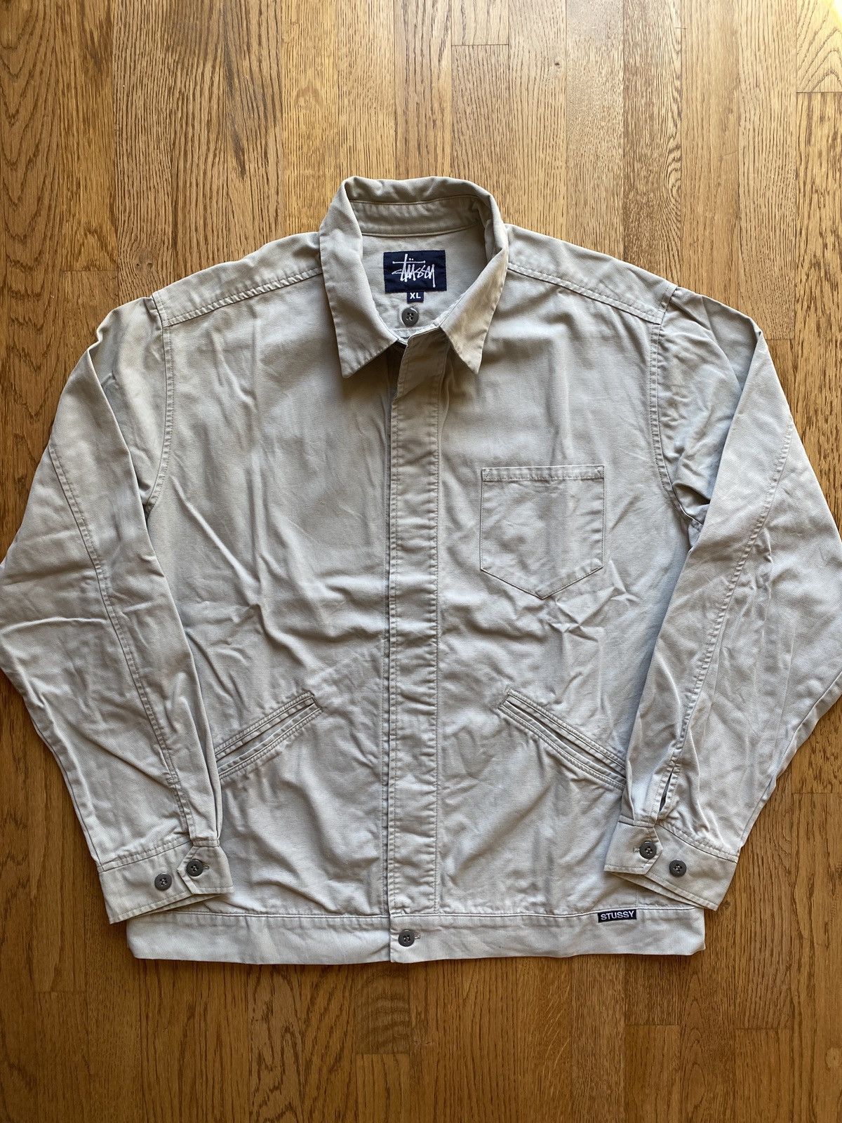 Stussy Stussy True Vintage Light Cotton Jacket Size US XL / EU 56 / 4 - 1 Thumbnail