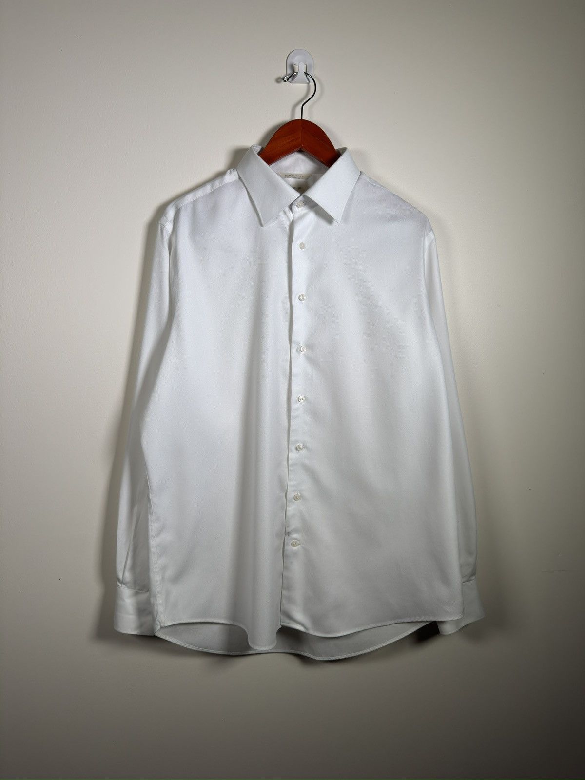 Suitsupply SUITSUPPLY Traveller Shirt 43/17 Slim Cotton Long Sleeve Size US XL / EU 56 / 4 - 1 Thumbnail