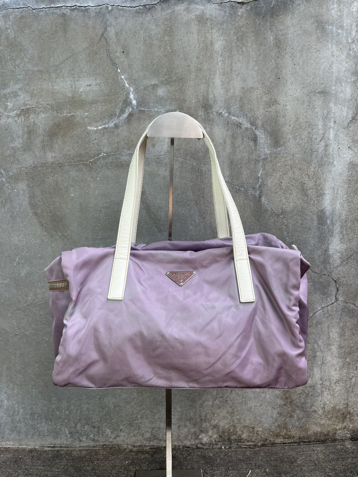 Prada Tesutto Midi Bowler Bag Size ONE SIZE - 1 Thumbnail