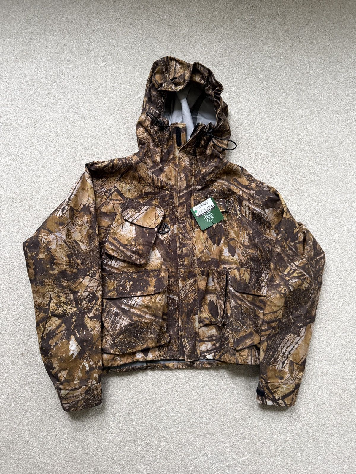 South2 West8 REALTREE CAMO CROP RAIN JACKET Size US M / EU 48-50 / 2 - 1 Thumbnail