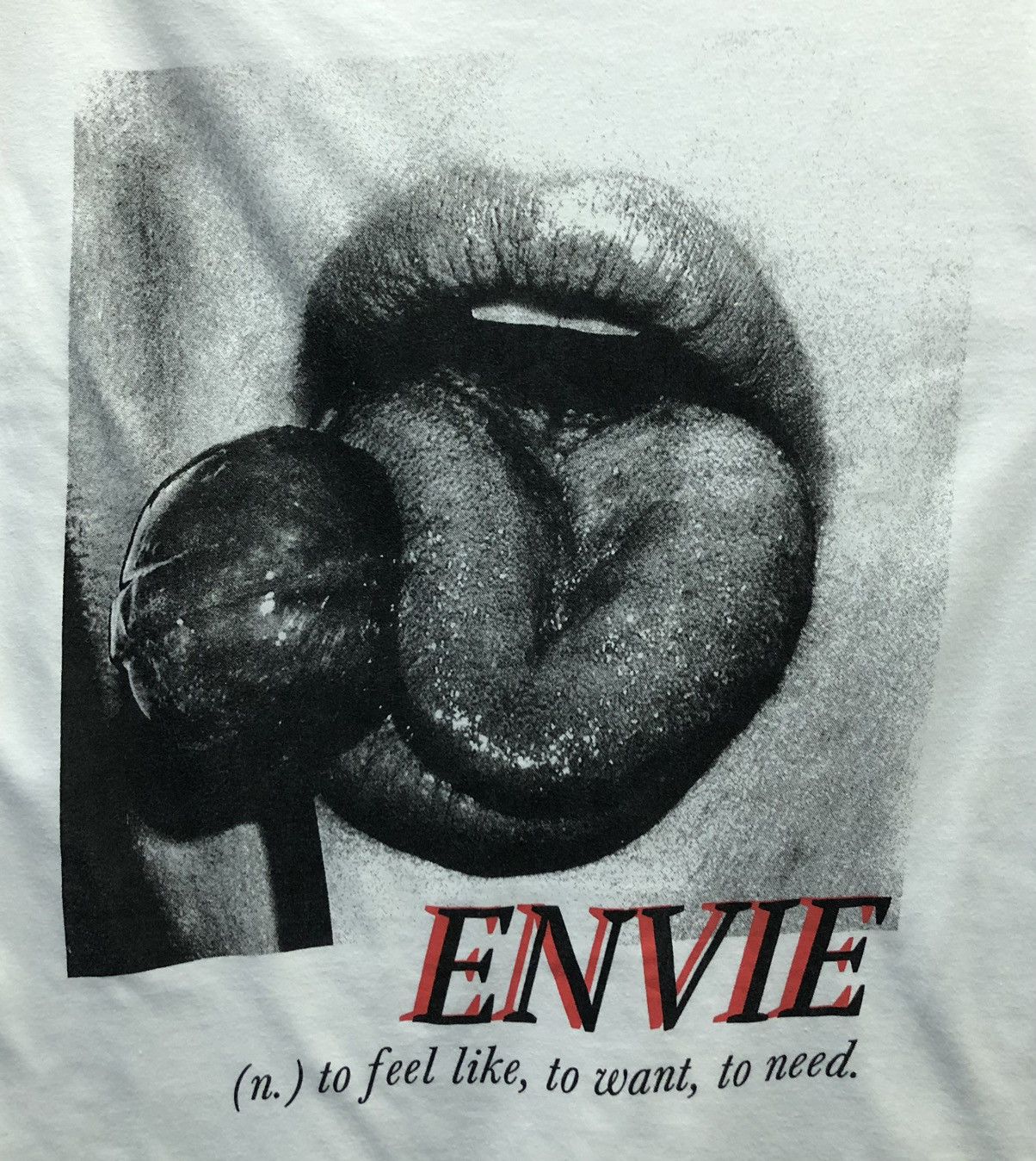 Vintage Envie (n.) To Feel Like,To Want, To Need. T-Shirt Size US M / EU 48-50 / 2 - 3 Thumbnail