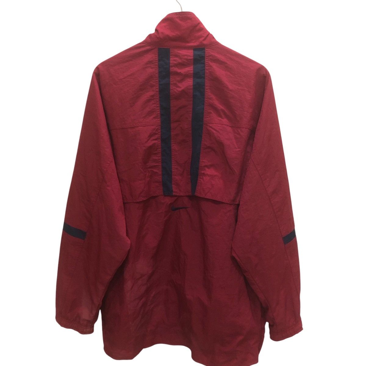 Nike × Vintage Vintage Nike Anorak half Zip Oversize Windbreaker Size US XL / EU 56 / 4 - 6 Thumbnail