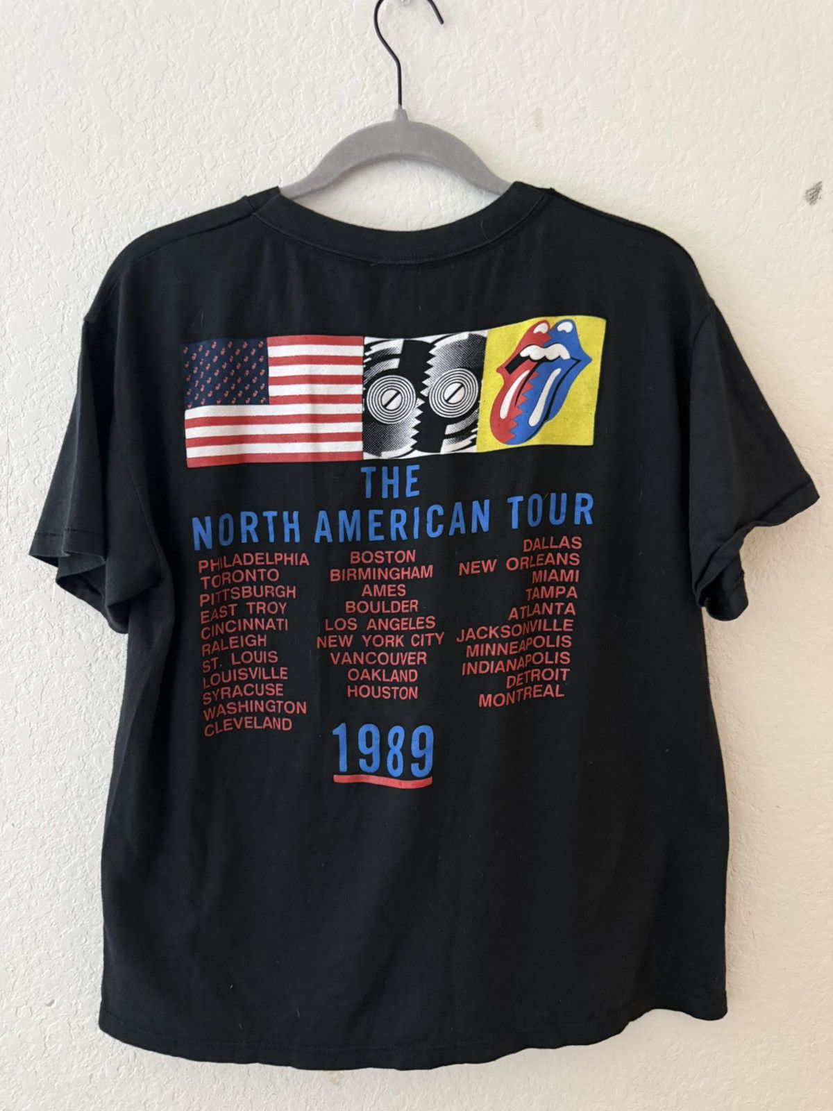 Other The Rolling Stones vintage 89 tour tee Size US L / EU 52-54 / 3 - 5 Thumbnail