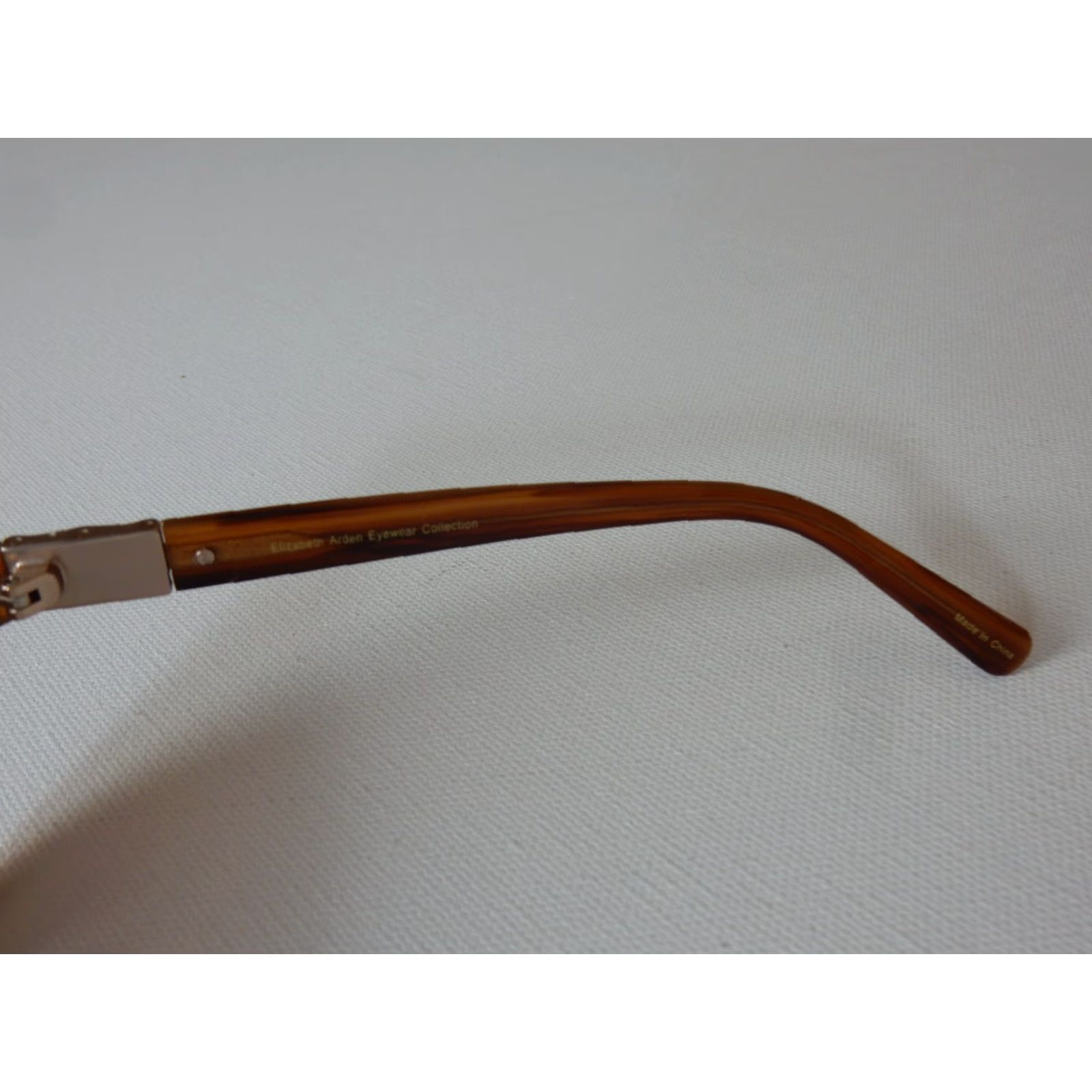 Vintage ELIZABETH ARDEN Brown Sunglasses Womens 56[]18 135 Size ONE SIZE - 5 Thumbnail