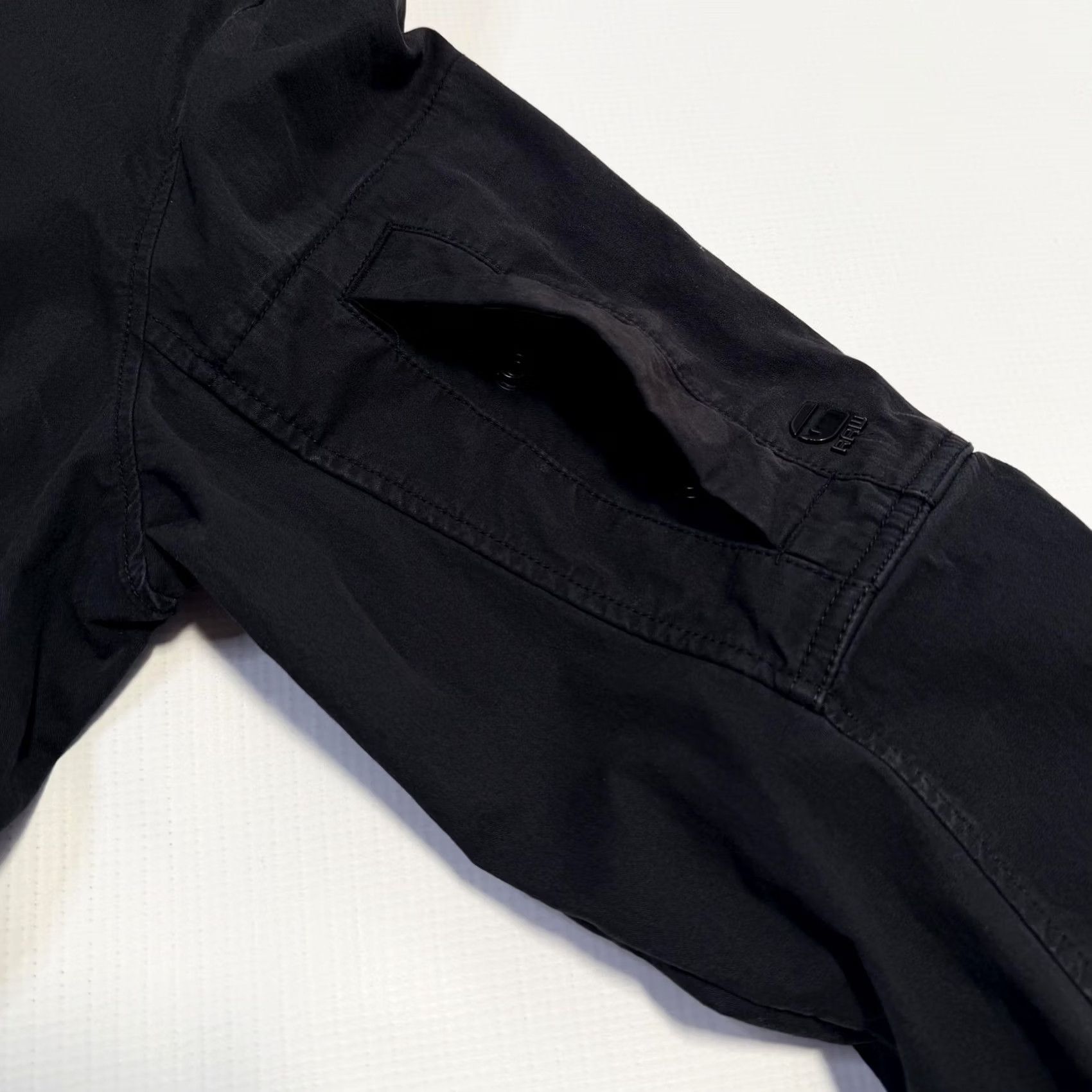 Vintage G-Star RAW Jacket Mens M Black Bomber Snap Front Ribbed Collar Cuffs Hem Mens Size US M / EU 48-50 / 2 - 7 Thumbnail