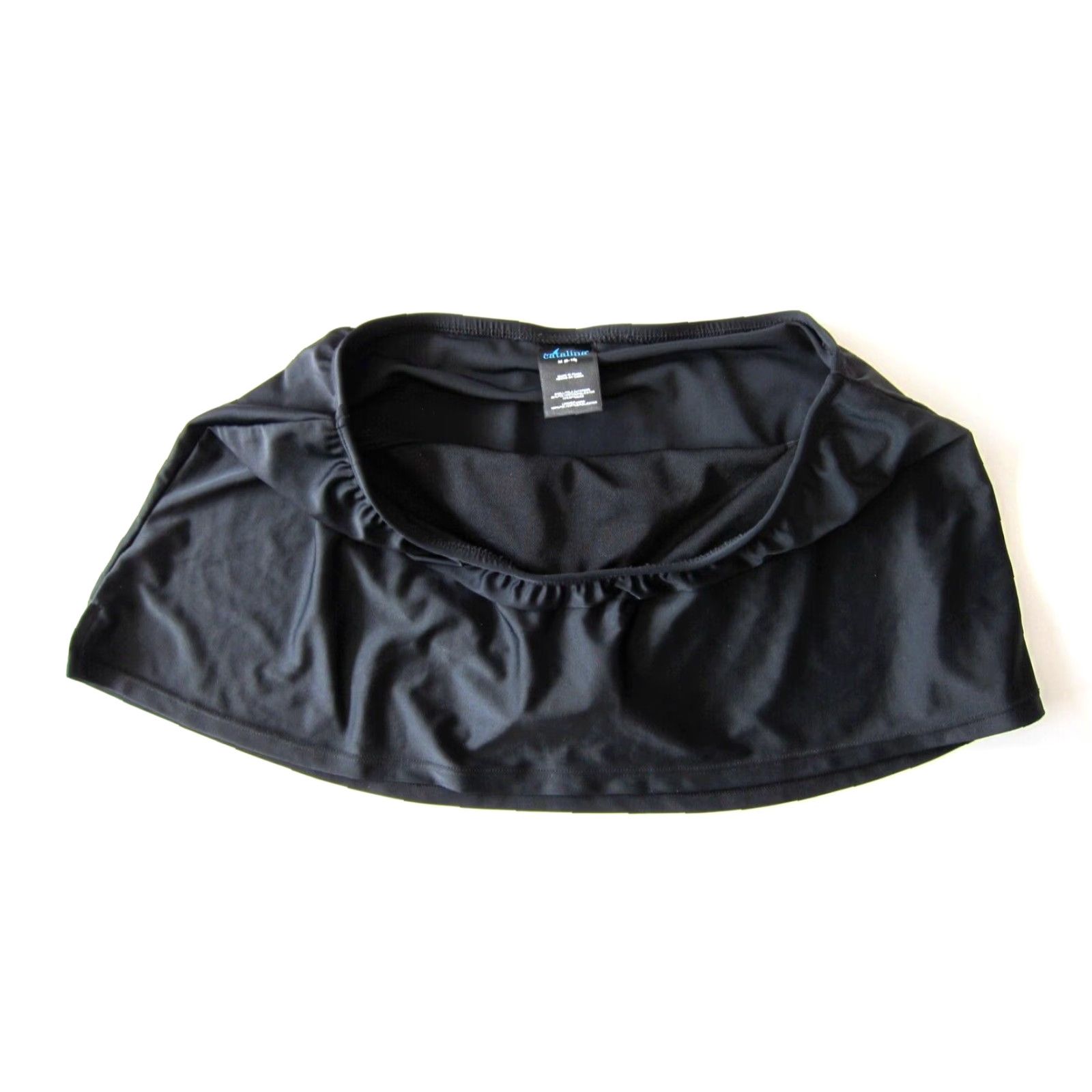 Catalina Catalina Black Modest Cover Up Swimsuit Skirt Women M (8-10) Size 30" / US 8 / IT 44 - 4 Thumbnail