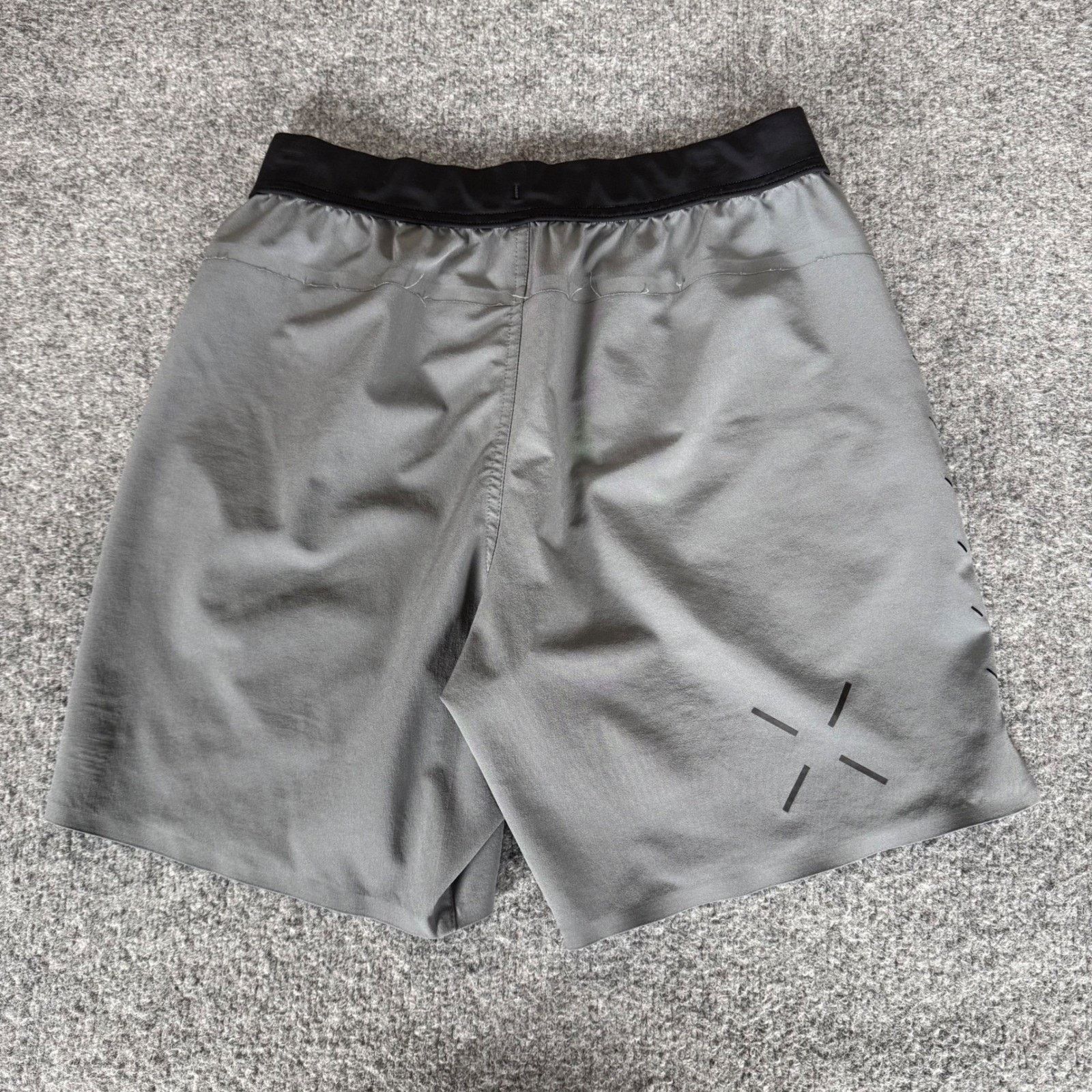 Ten Thousand Ten Thousand Mens Interval Shorts Small Gray Gym Training Size US 28 / EU 44 - 5 Thumbnail