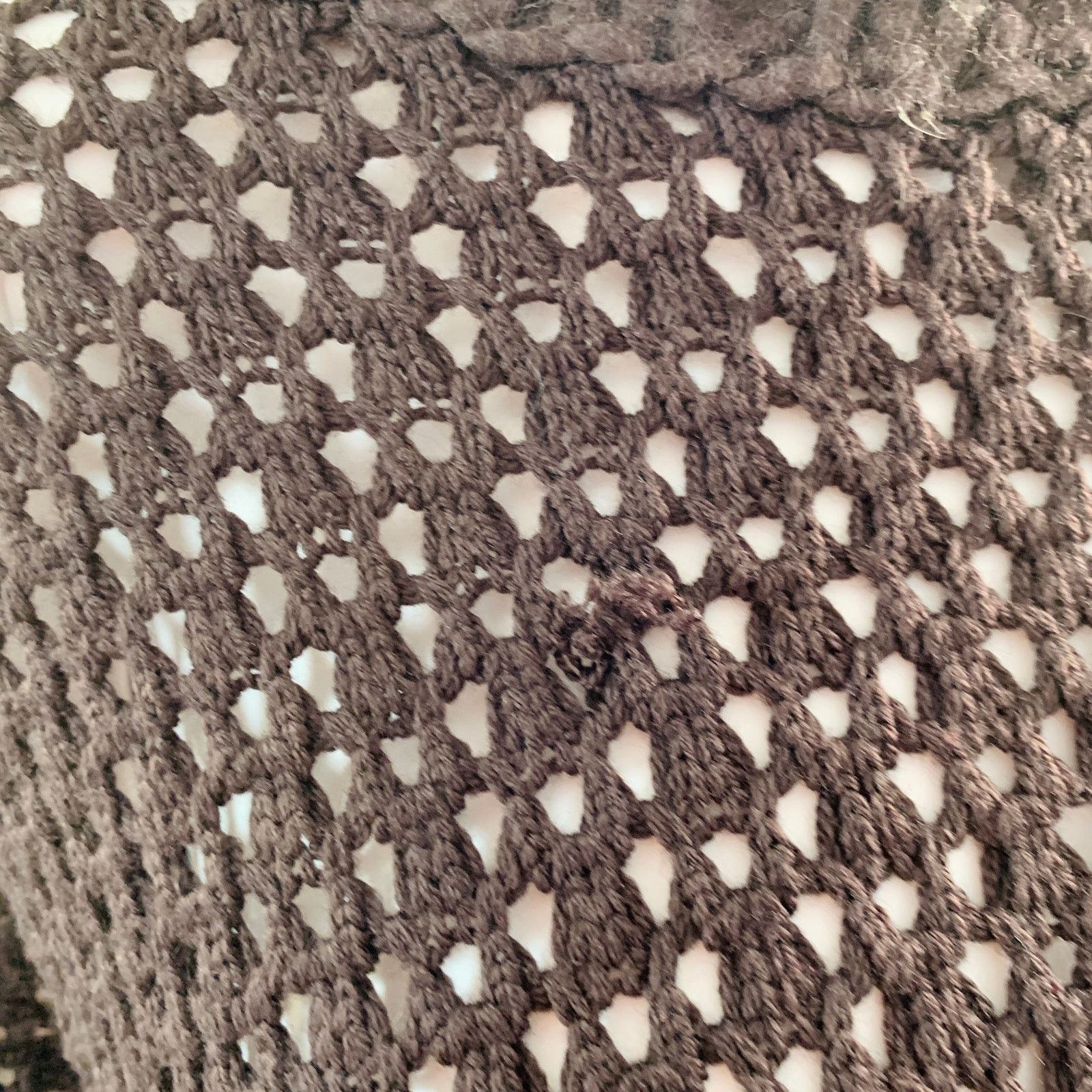 John Galliano M Brown Wool Blend Turtleneck Chunky Knit Sweater Size M / US 6-8 / IT 42-44 - 8 Thumbnail