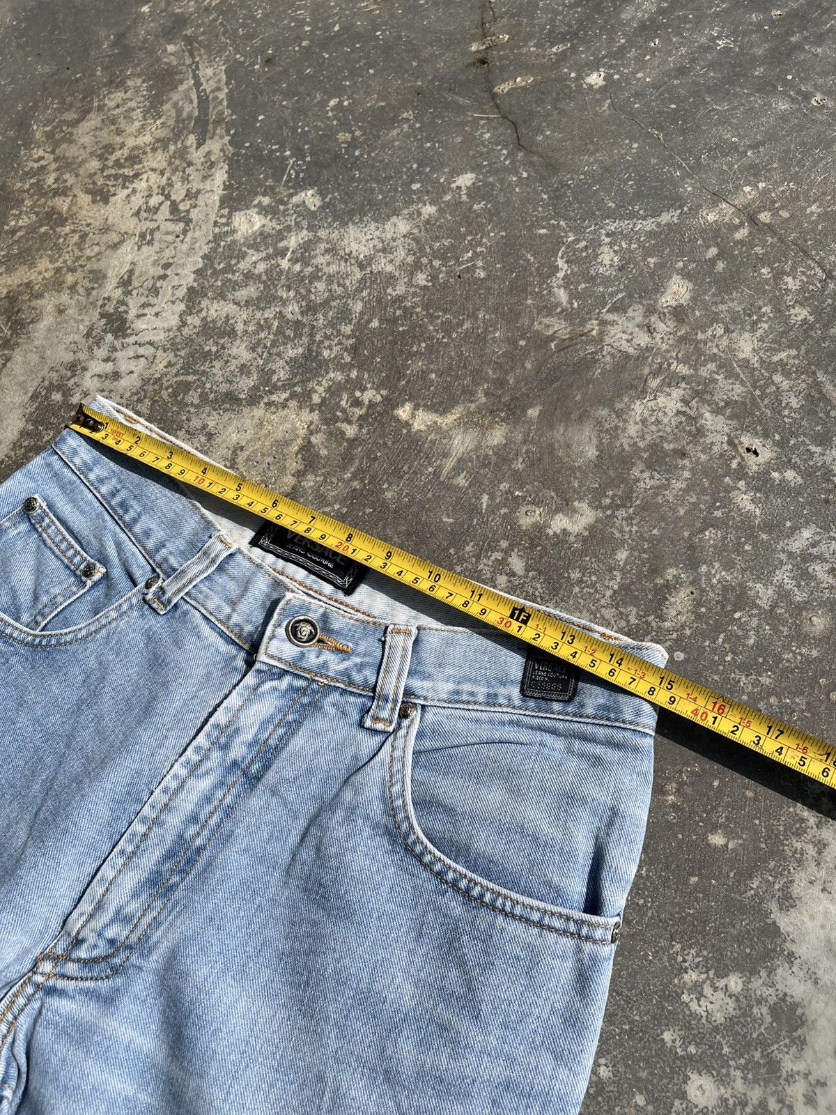 Versace × Versace Jeans Couture × Vintage Vintage Versace Jeans Couture Size US 30 / EU 46 - 6 Thumbnail