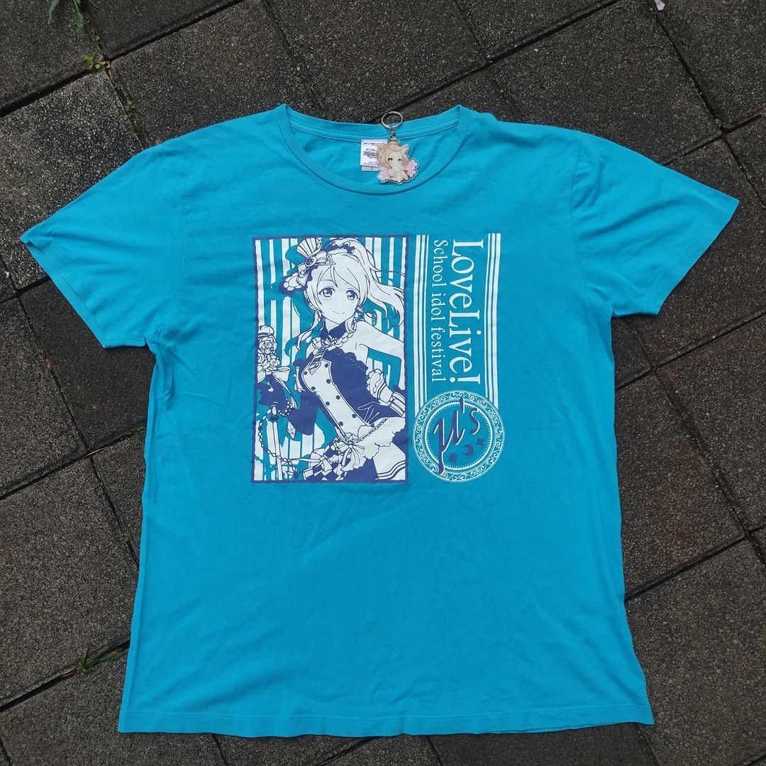 Anime Love Live Eli Ayase Anime Tee Size US L / EU 52-54 / 3 - 1 Thumbnail