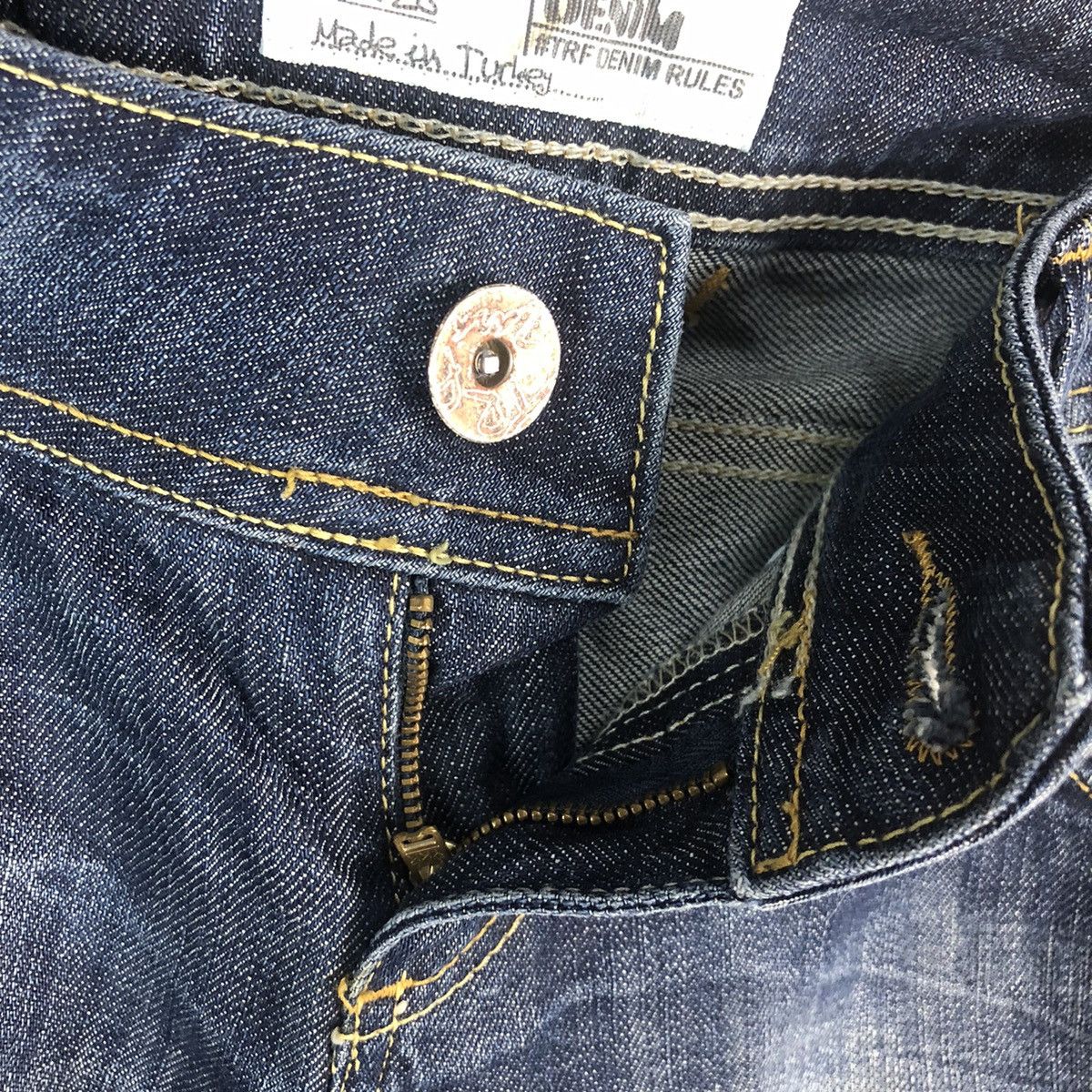 Japanese Brand TRF Denim Distressed Denim Pants #A2113 Size 28" / US 6 / IT 42 - 13 Thumbnail