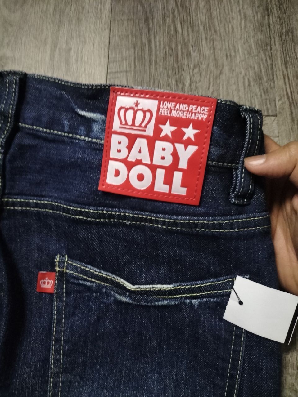 Japanese Brand Japanese denim BABY DOLL seagull print like evisu jeans Size US 30 / EU 46 - 5 Thumbnail