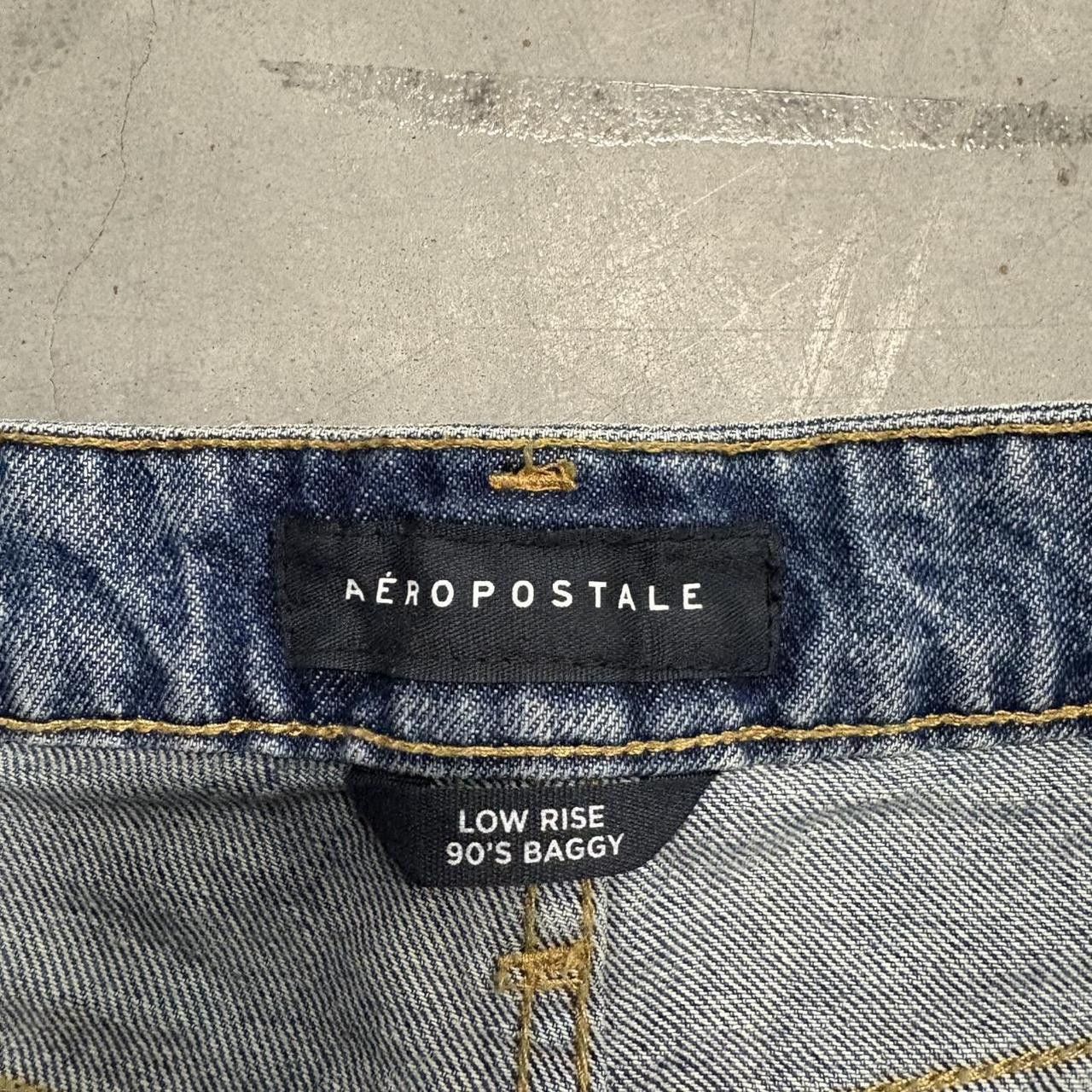 Vintage Crazy Vintage Y2K/2000s Low rise Baggy WideLeg Baggy Medium Wash Denim Jeans! Size US 28 / EU 44 - 6 Thumbnail