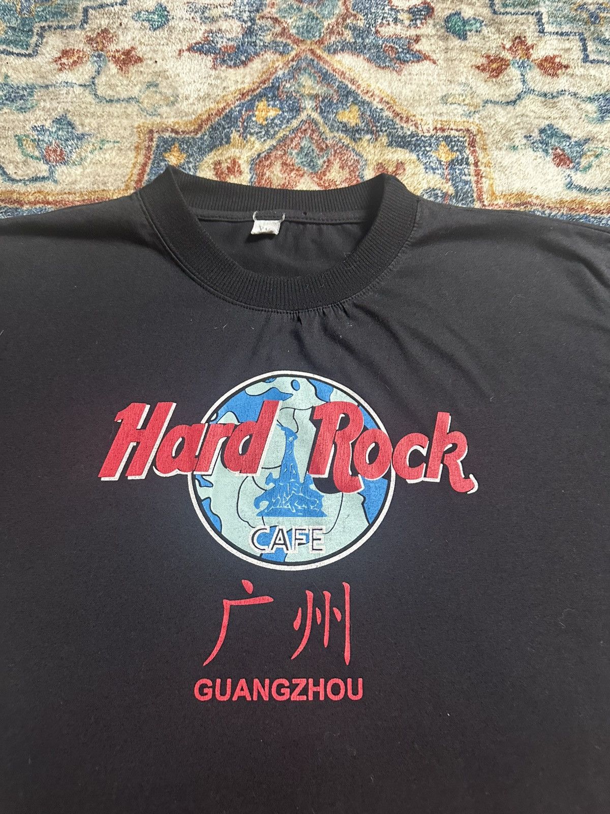 Hard Rock Cafe × Vintage Vintage Hard Rock Cafe Logo T-shirt Size XL Size US XL / EU 56 / 4 - 4 Thumbnail