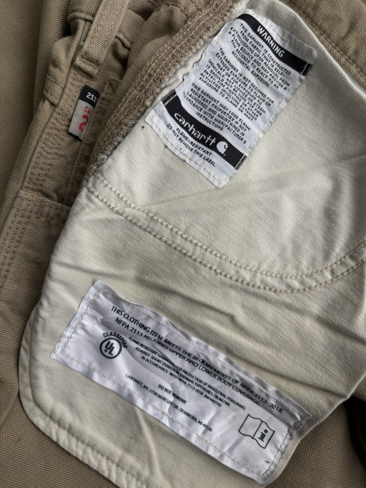 Carhartt carhartt cellpo FR B159 size 34 original fit Size US 34 / EU 50 - 8 Thumbnail