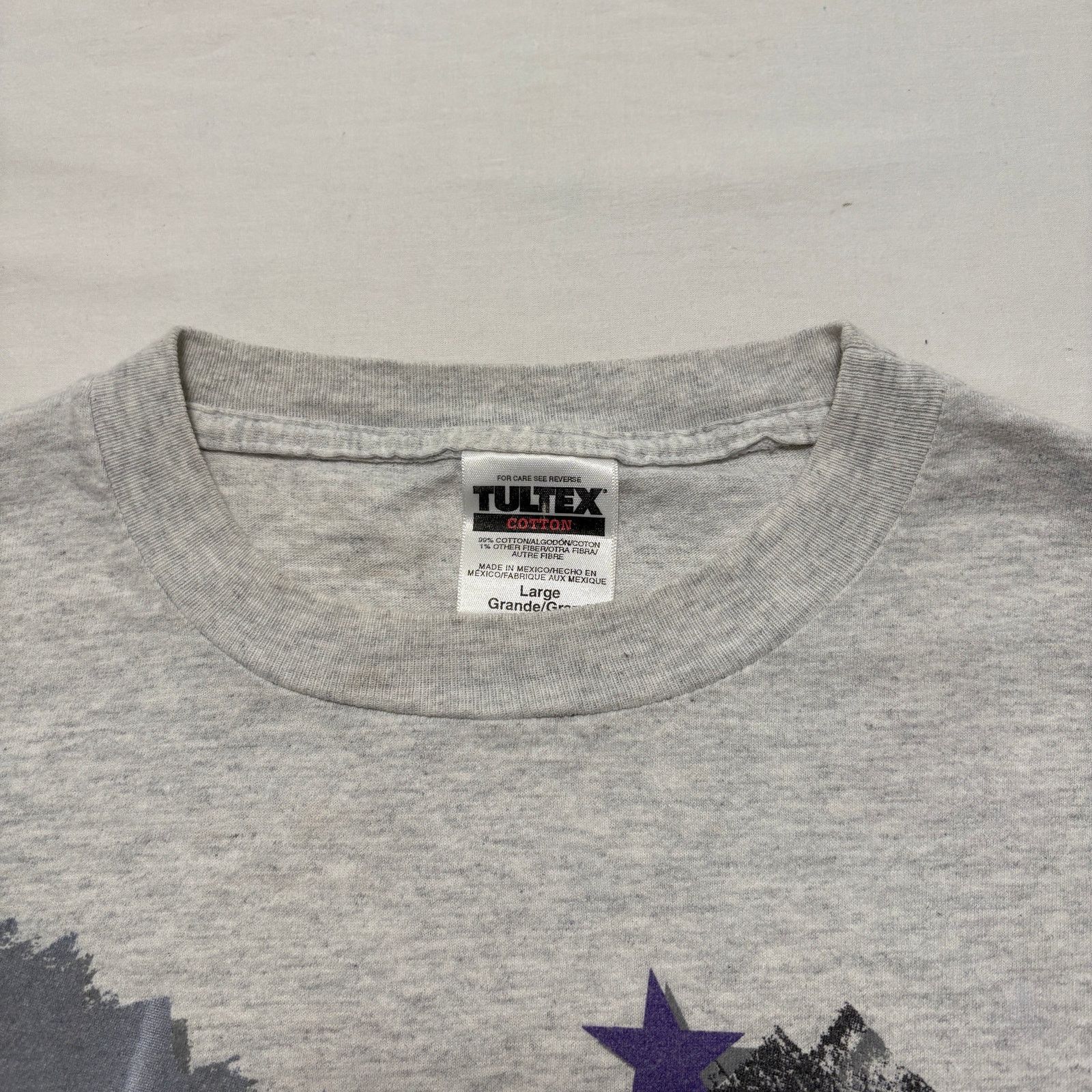 Tultex VTG 90's 1999 NSNYC Graphic Band Short Sleeve T-Shirt Gray L Size US L / EU 52-54 / 3 - 4 Thumbnail