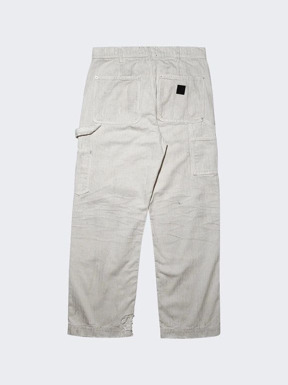 Enfants Riches Deprimes o1mle0226 Double Knee Paint Pants in White Size US 38 / EU 54 - 2 Thumbnail