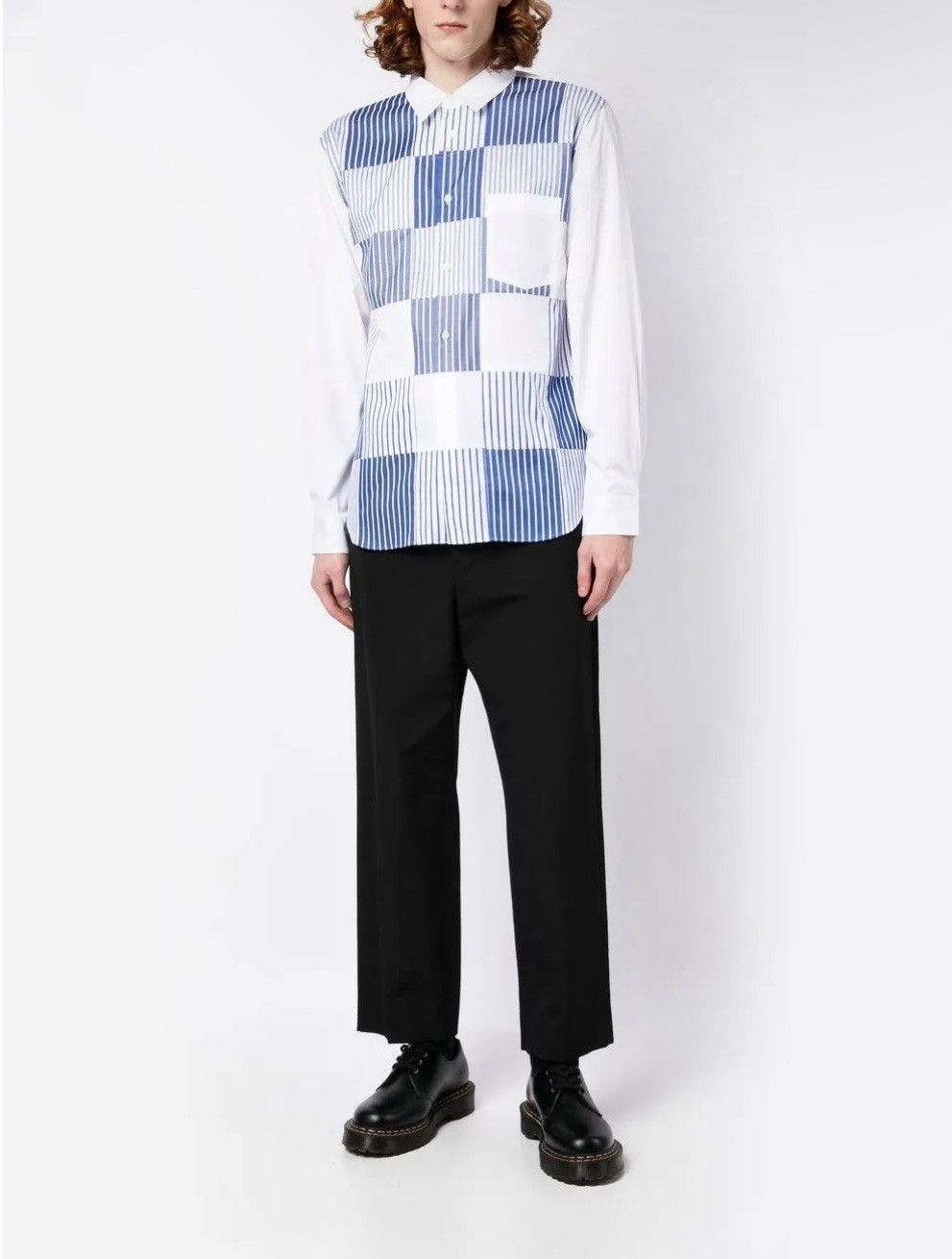 Comme des Garcons Comme des garcons SHIRT patchwork shirt Size US L / EU 52-54 / 3 - 1 Thumbnail