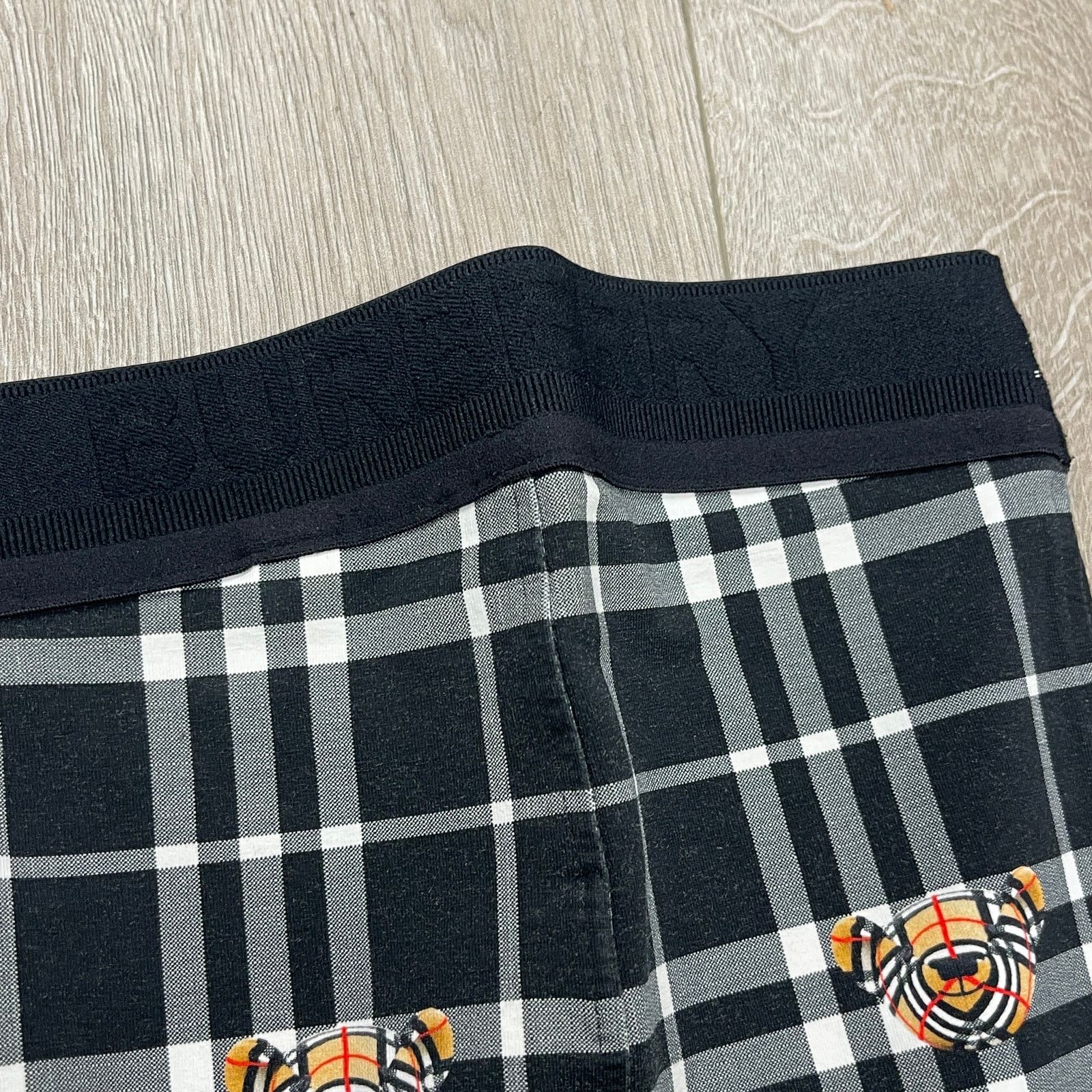 BURBERRY Babies' Bear Print Cotton Leggings size 18 Months