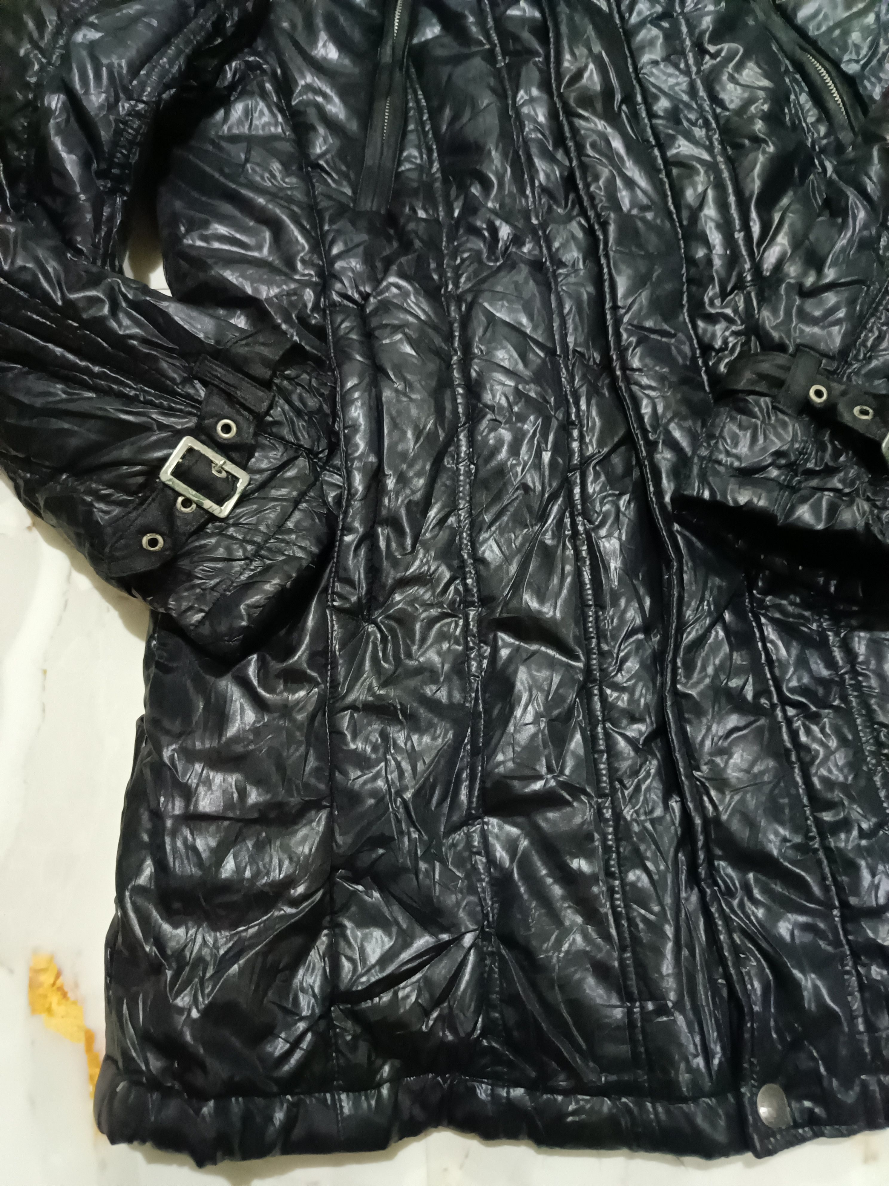 BUFFALO BOBS LOUIS CHAVLON Fur Puffer Asymmetrical Pockets Jacket Size US L / EU 52-54 / 3 - 8 Thumbnail