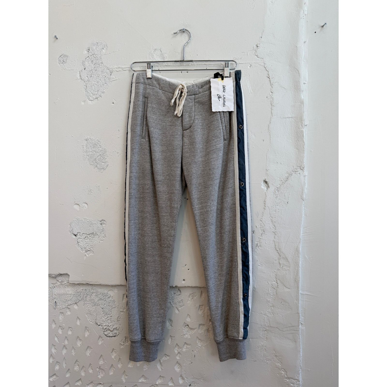 Greg Lauren Greg Lauren SAMPLE Stripe Lounge Pants Size US 30 / EU 46 - 1 Thumbnail
