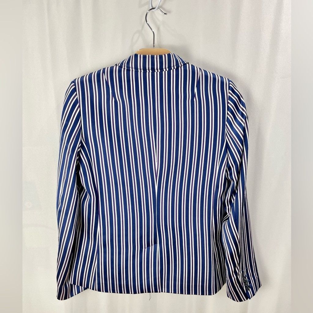 Banana Republic Banana Republic Striped Double Breasted Dickie Blazer US 10 Size L / US 10 / IT 46 - 7 Thumbnail