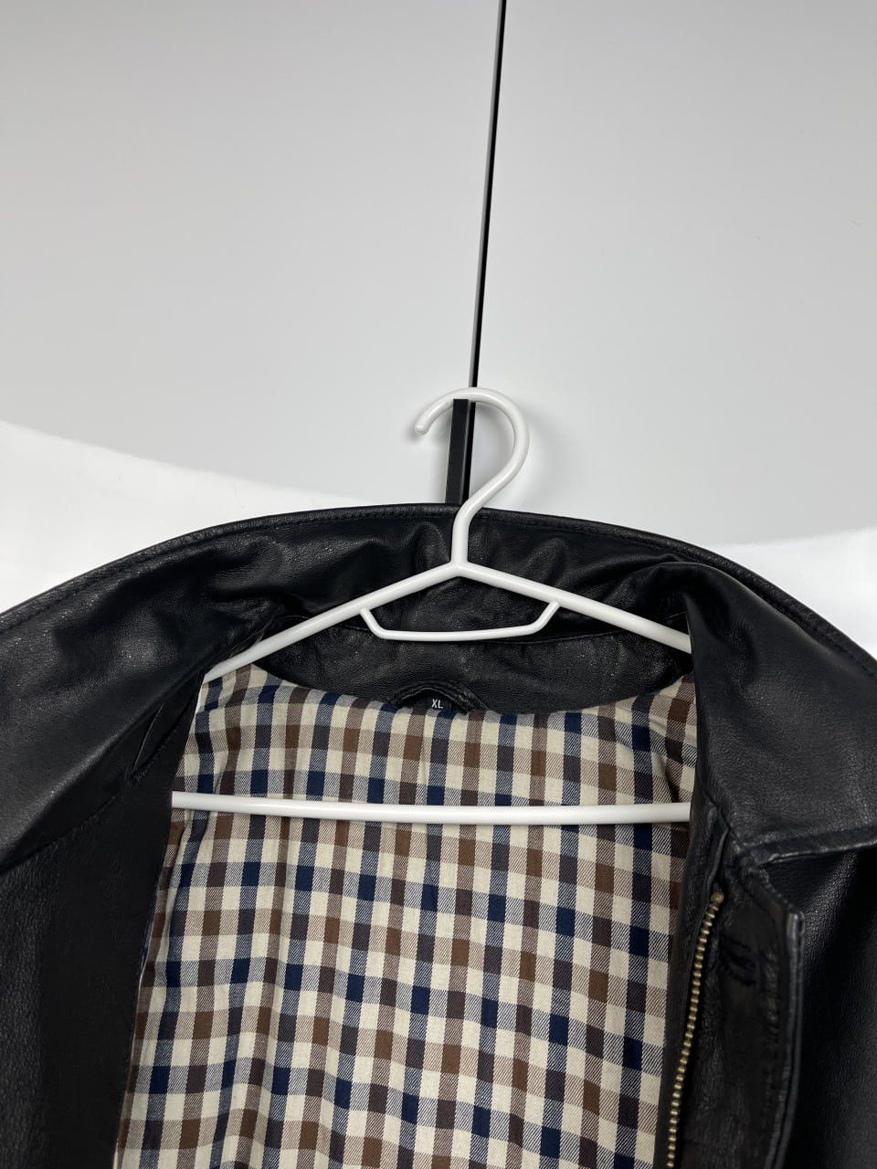 Aquascutum Aquascutum Vintage Leather Jacket Size US XL / EU 56 / 4 - 8 Thumbnail