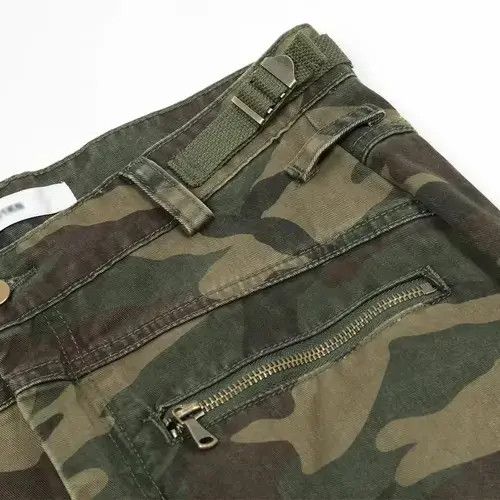 Designer × Japanese Brand × Vintage hiphop camo flared faded pants Size US 30 / EU 46 - 3 Thumbnail
