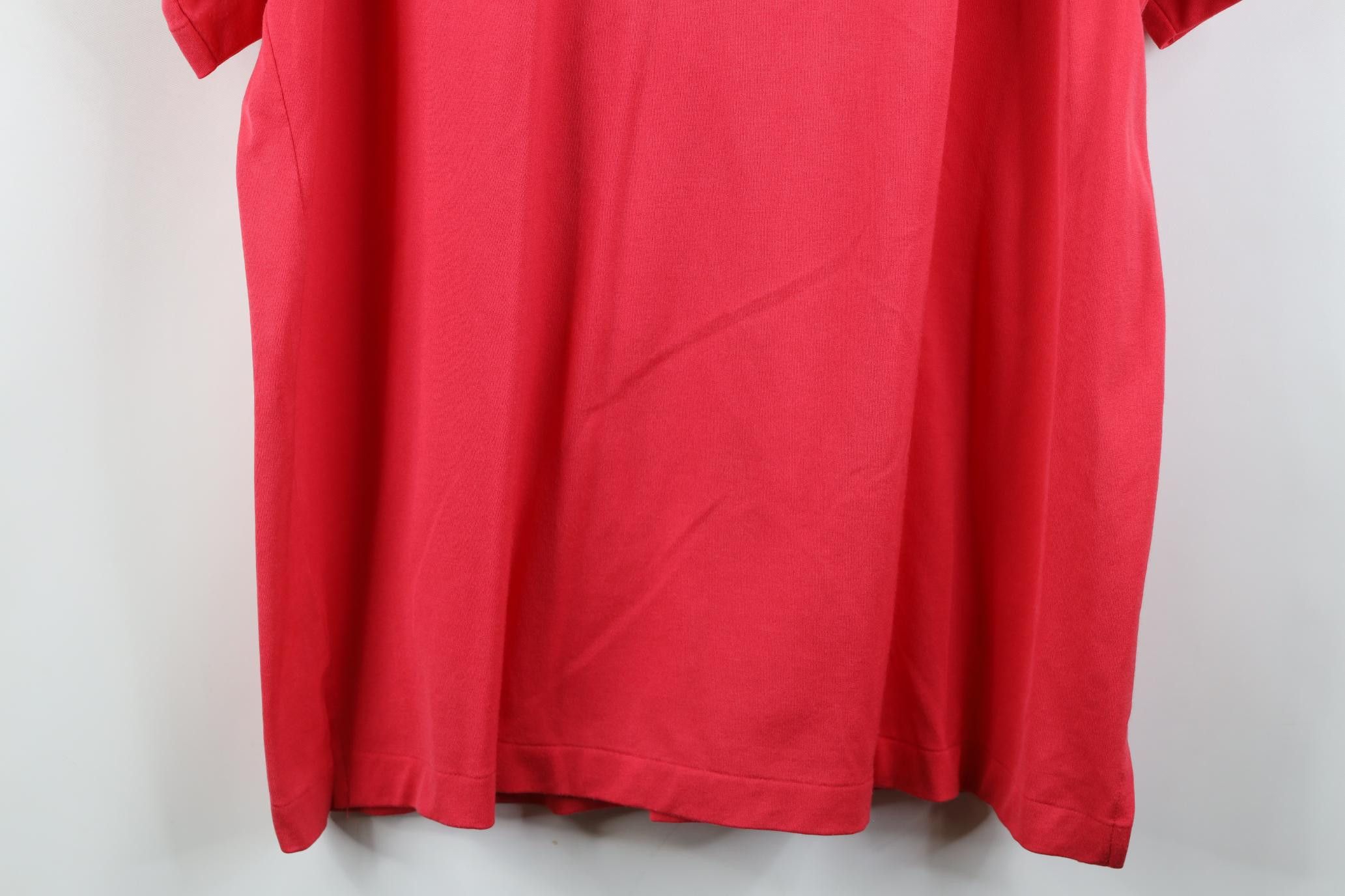 Vintage Vintage 70s Streetwear Pocket Collared Golf Polo Shirt Red Size US XL / EU 56 / 4 - 12 Thumbnail