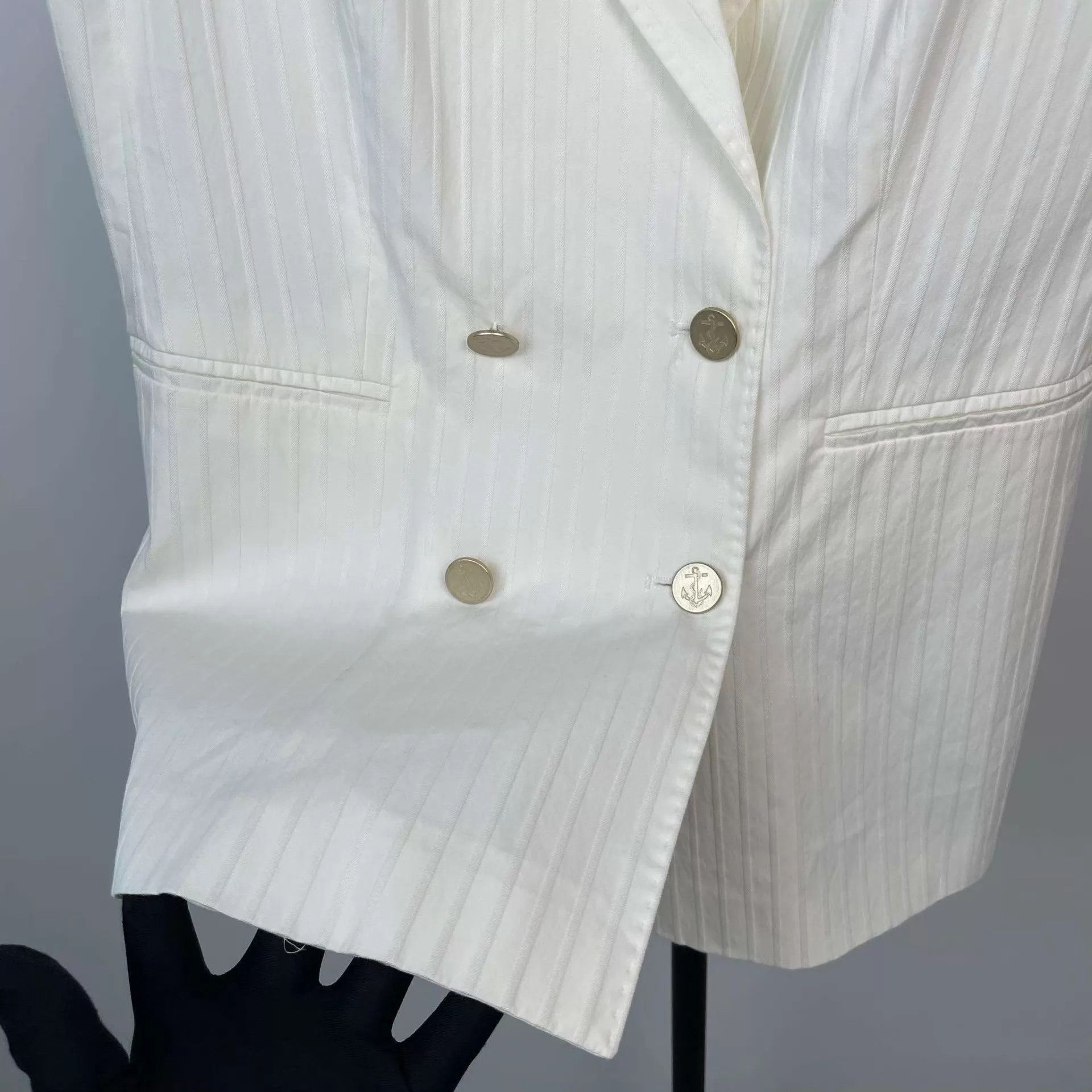 Max Mara Max Mara white vest 95 New Size L / US 10 / IT 46 - 9 Thumbnail