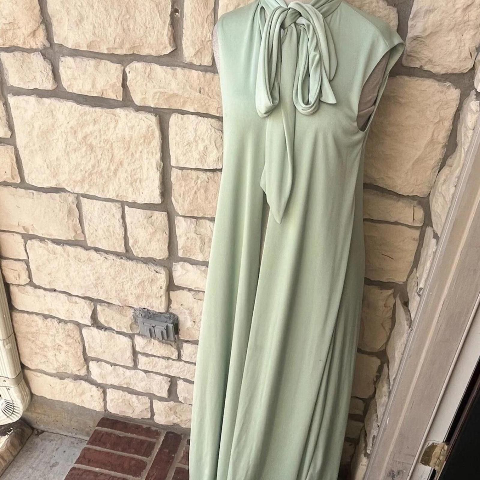 Other Vintage Tie Neck Long Duster sz S/M Size S / US 4 / IT 40 - 1 Thumbnail