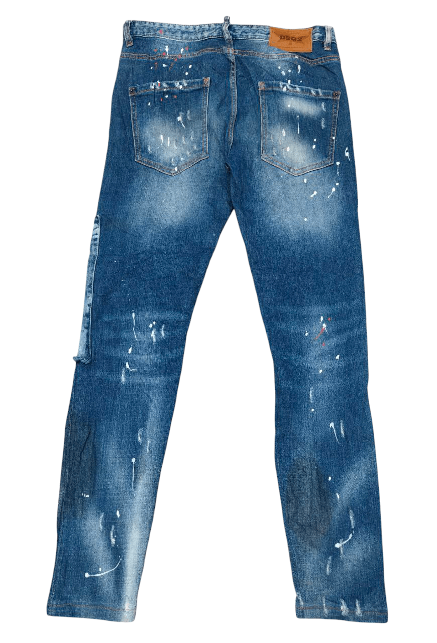 Dsquared2 ❎ Dsquared2 Painter Skinny Denim Made in Italy Size US 31 - 2 Thumbnail