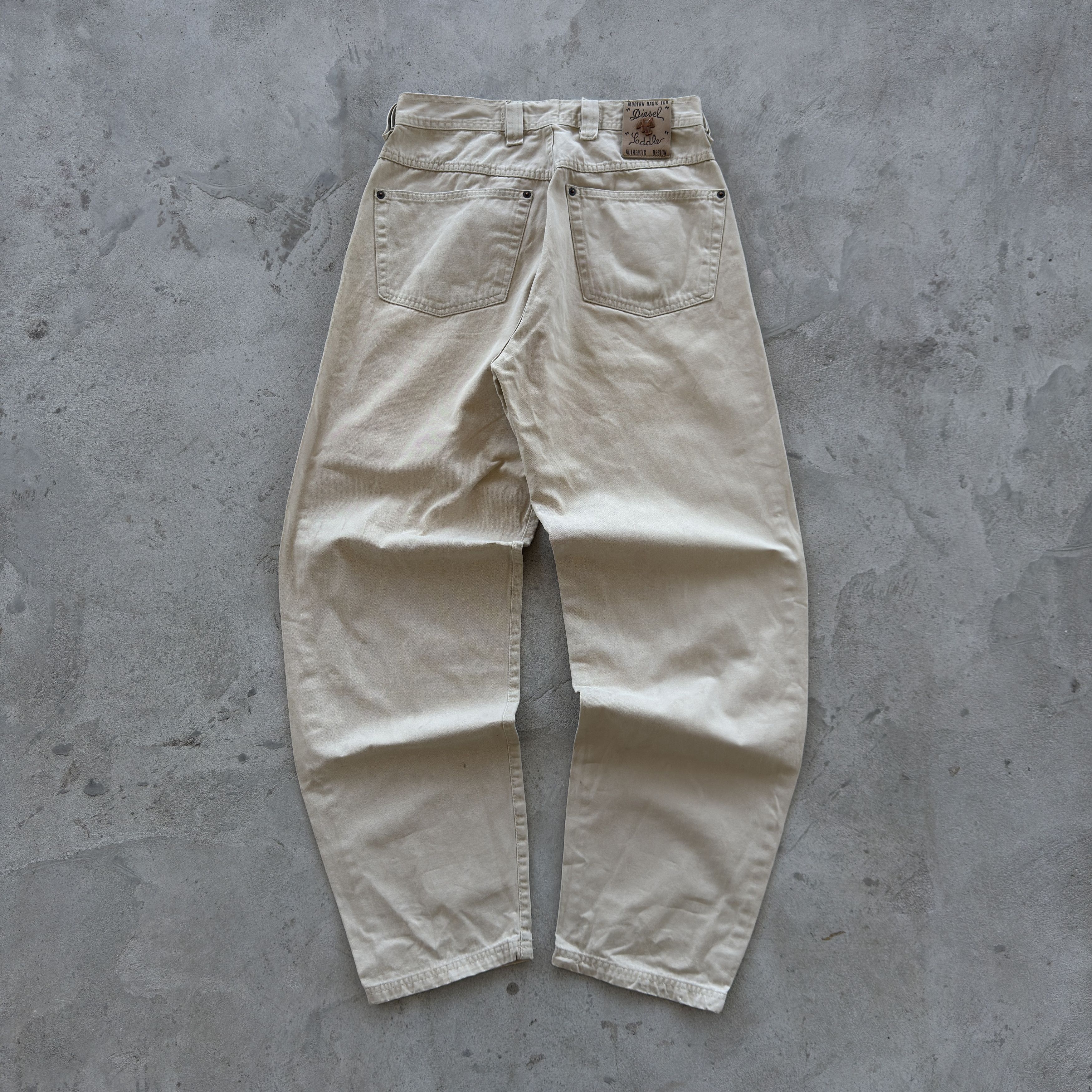 Diesel Vintage Diesel Saddle Baggy Jeans Y2K Pants Size US 32 / EU 48 - 1 Thumbnail