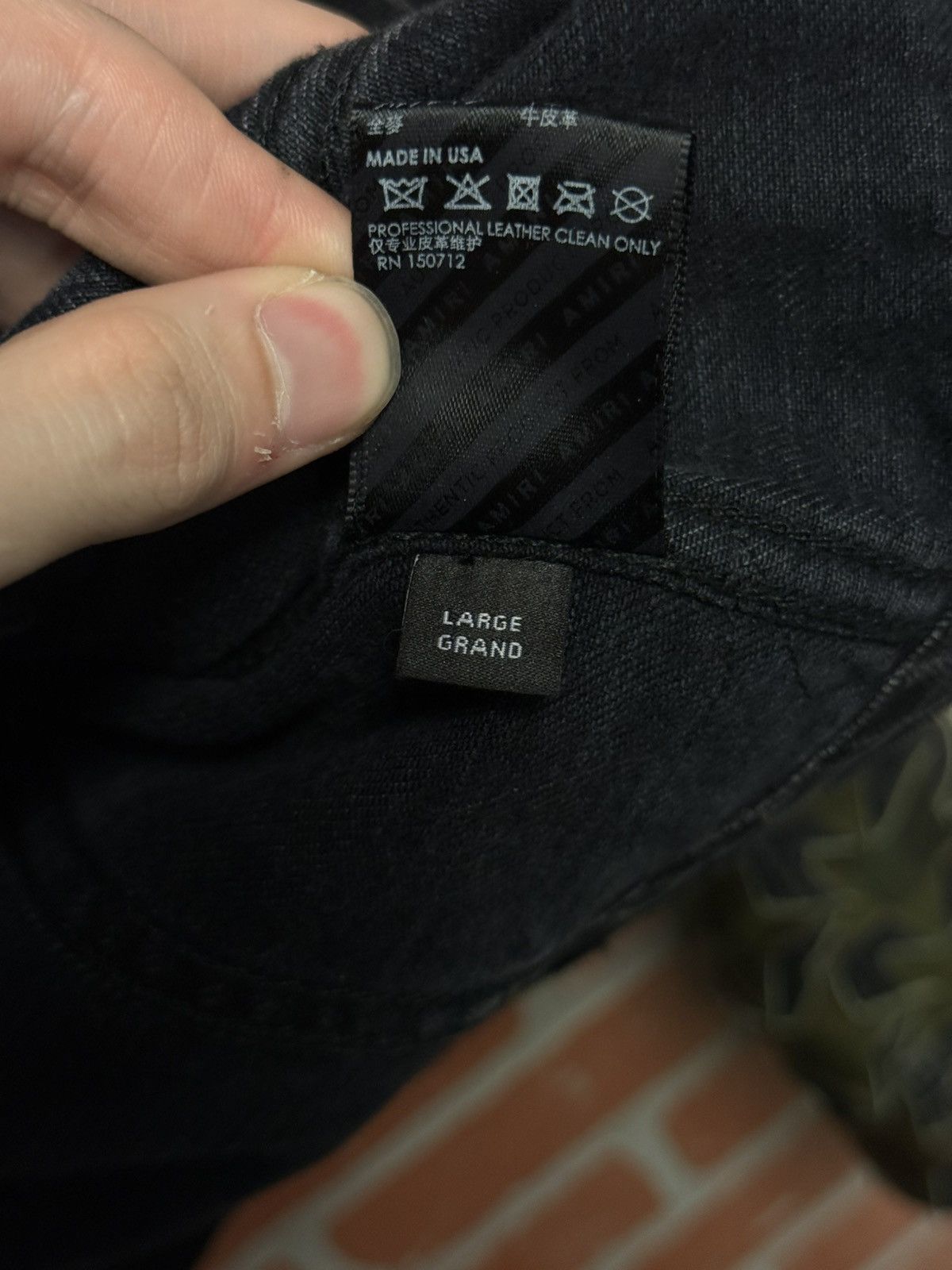 Amiri Amiri Denim Chemist Jacket Size Large $2490 Retail Size US L / EU 52-54 / 3 - 18 Thumbnail