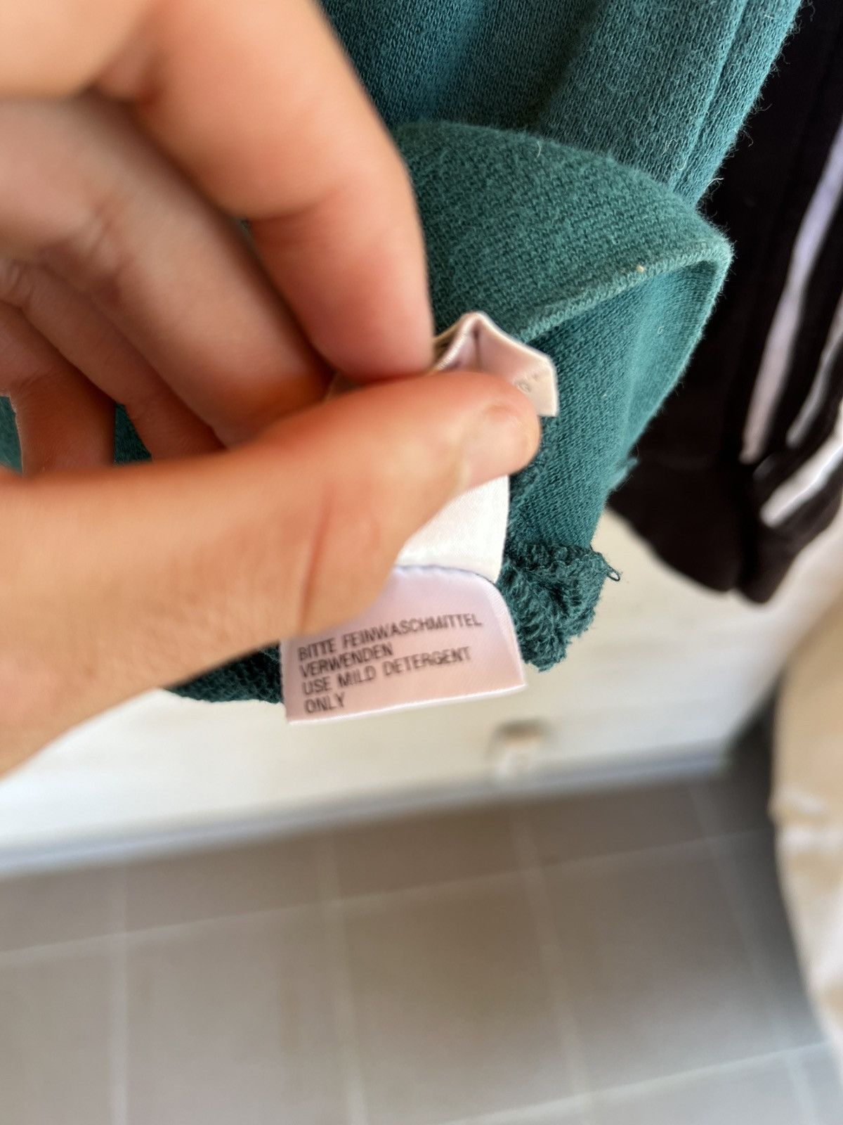 Vintage Adidas Y2K Sweatshirt Center Logo Size M