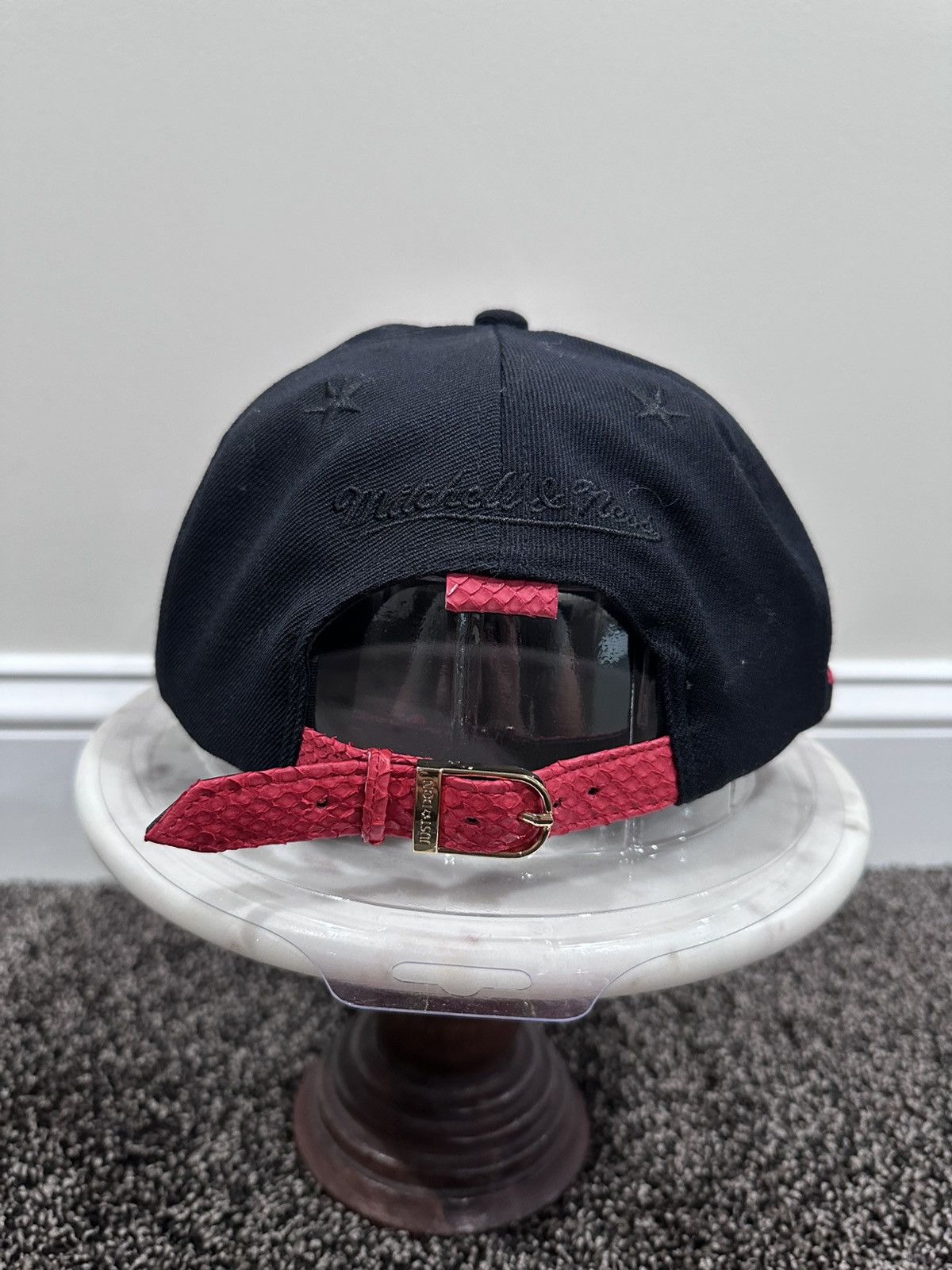 Just Don × Mitchell & Ness Just Don x Mitchell & Ness 76ers Allen Iverson Black Hat Size ONE SIZE - 3 Thumbnail