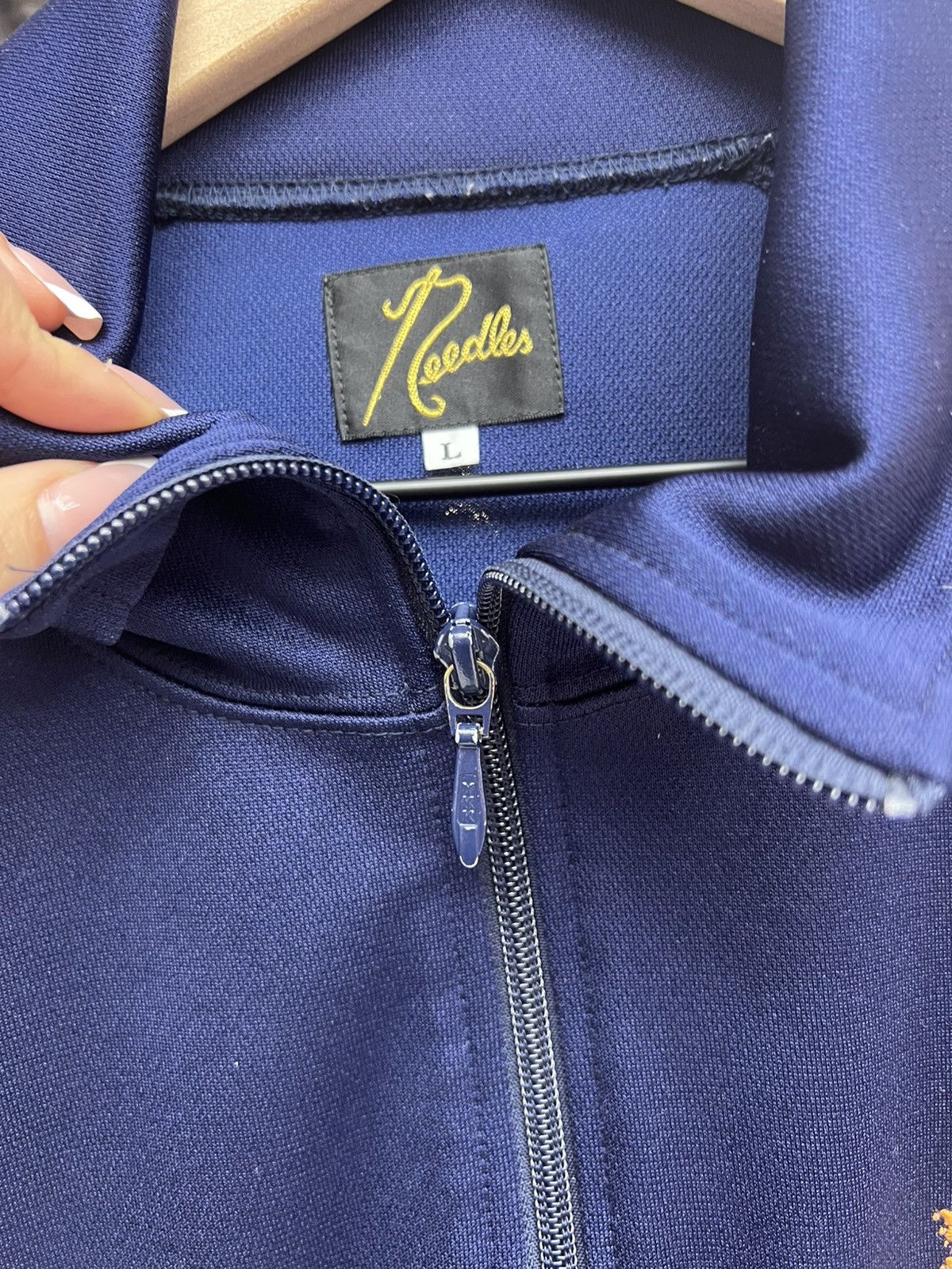 Needles Needles Navy/Orange Track Jacket Size US L / EU 52-54 / 3 - 7 Thumbnail