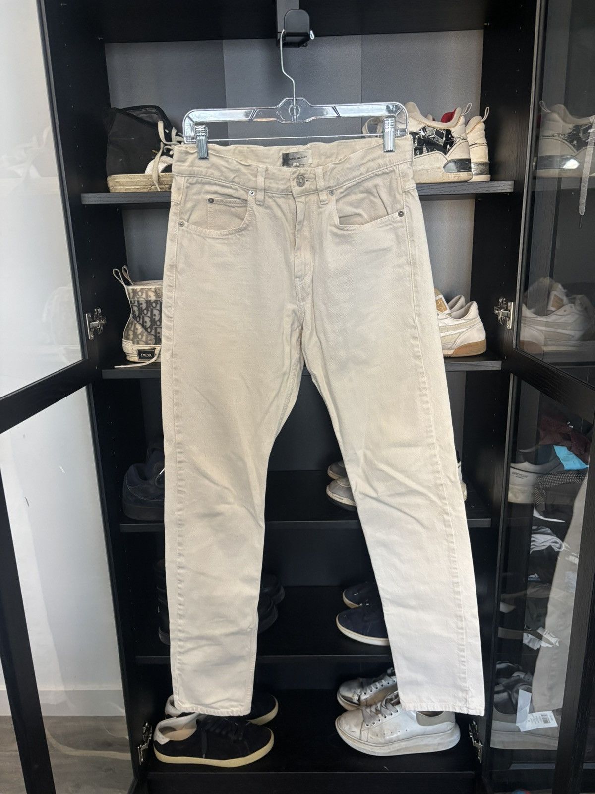 Isabel Marant isabel marant white denim jeans Size US 29 - 1 Thumbnail