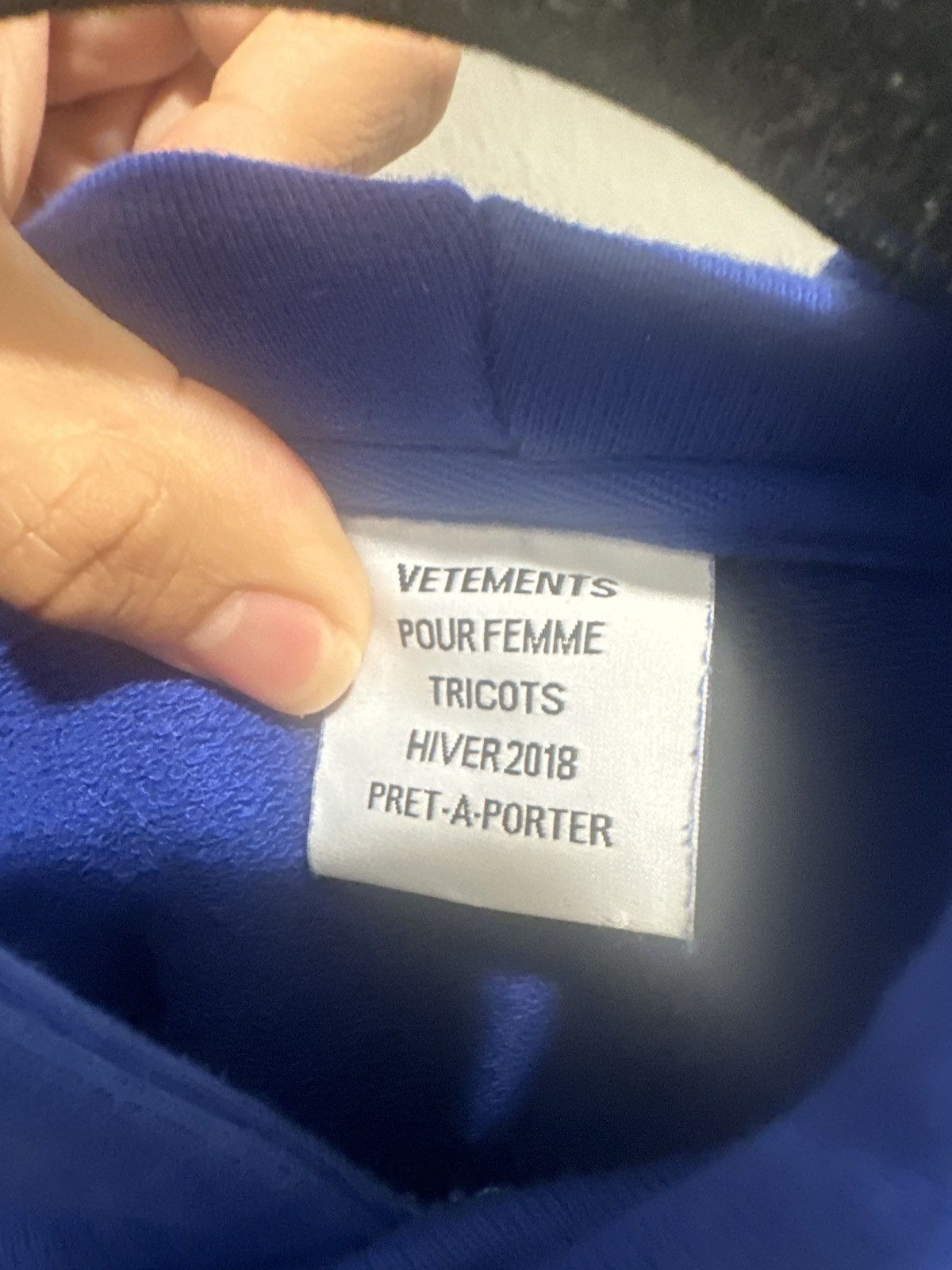 Vetements Vetements 2018 euro hoodie Size US M / EU 48-50 / 2 - 7 Thumbnail
