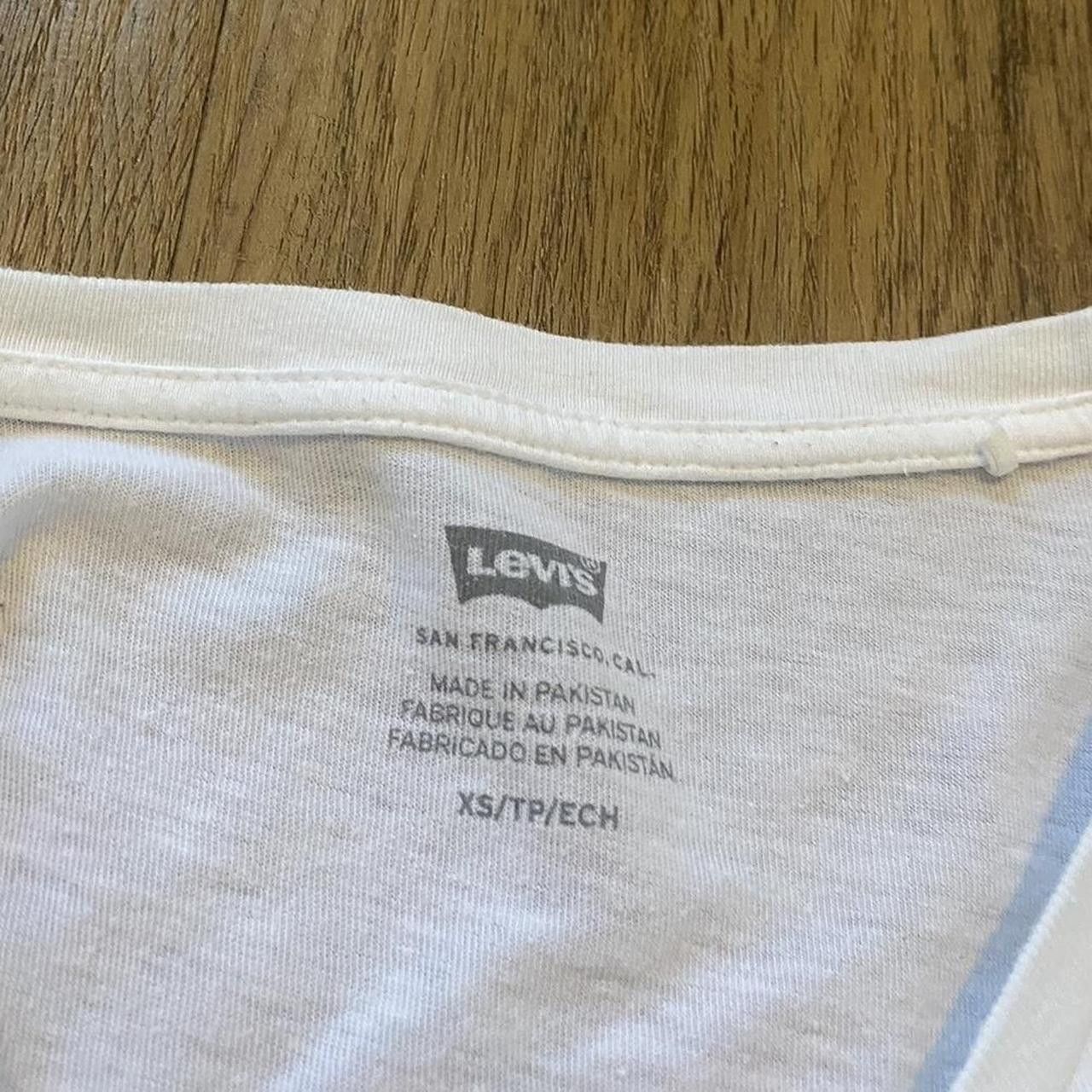 Levi's White Levi's Berlin T-shirt #Levis Size US S / EU 44-46 / 1 - 4 Thumbnail