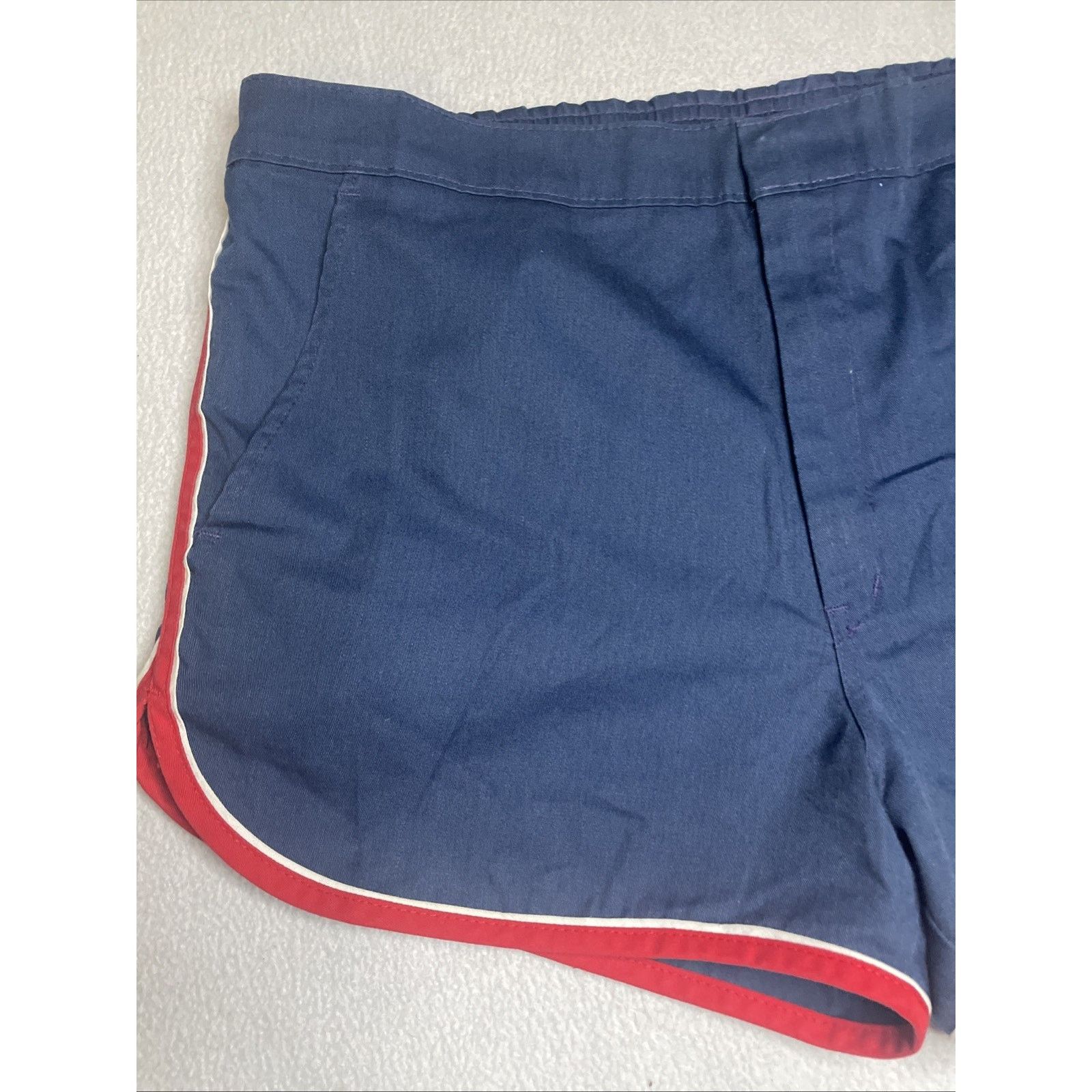 Sears Vintage 70s Sears Activewear Running Shorts Navy Mens 34 Size US 34 / EU 50 - 2 Thumbnail