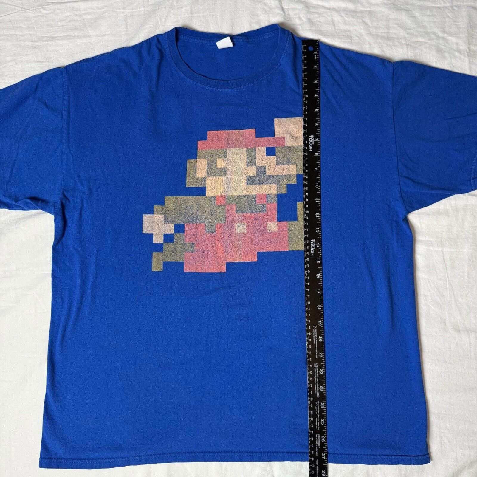 Nintendo Vtg Fruit of the Loom Super Mario T-Shirt Nintendo Men’s 2XL Size US XXL / EU 58 / 5 - 4 Thumbnail