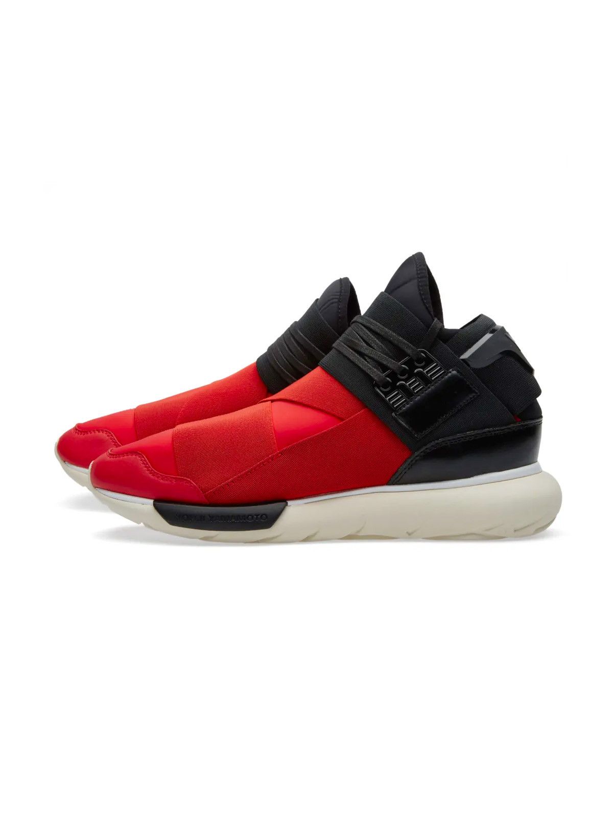 Adidas adidas Y-3 Qasa High Red Black Size US 11 / EU 44 - 7 Thumbnail