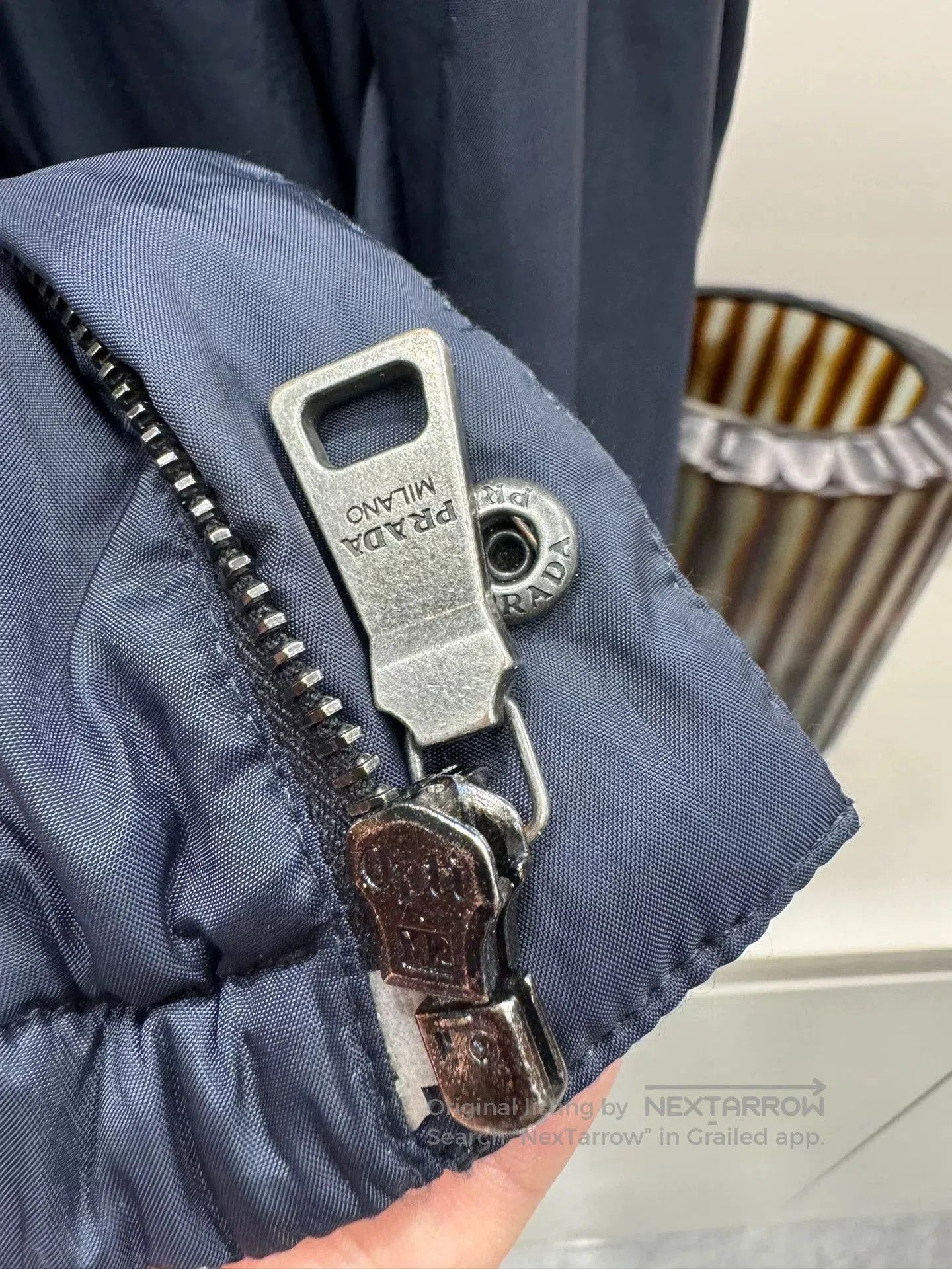 Prada PRADA Nylon Jacket Hidden Hood. Size US M / EU 48-50 / 2 - 4 Thumbnail