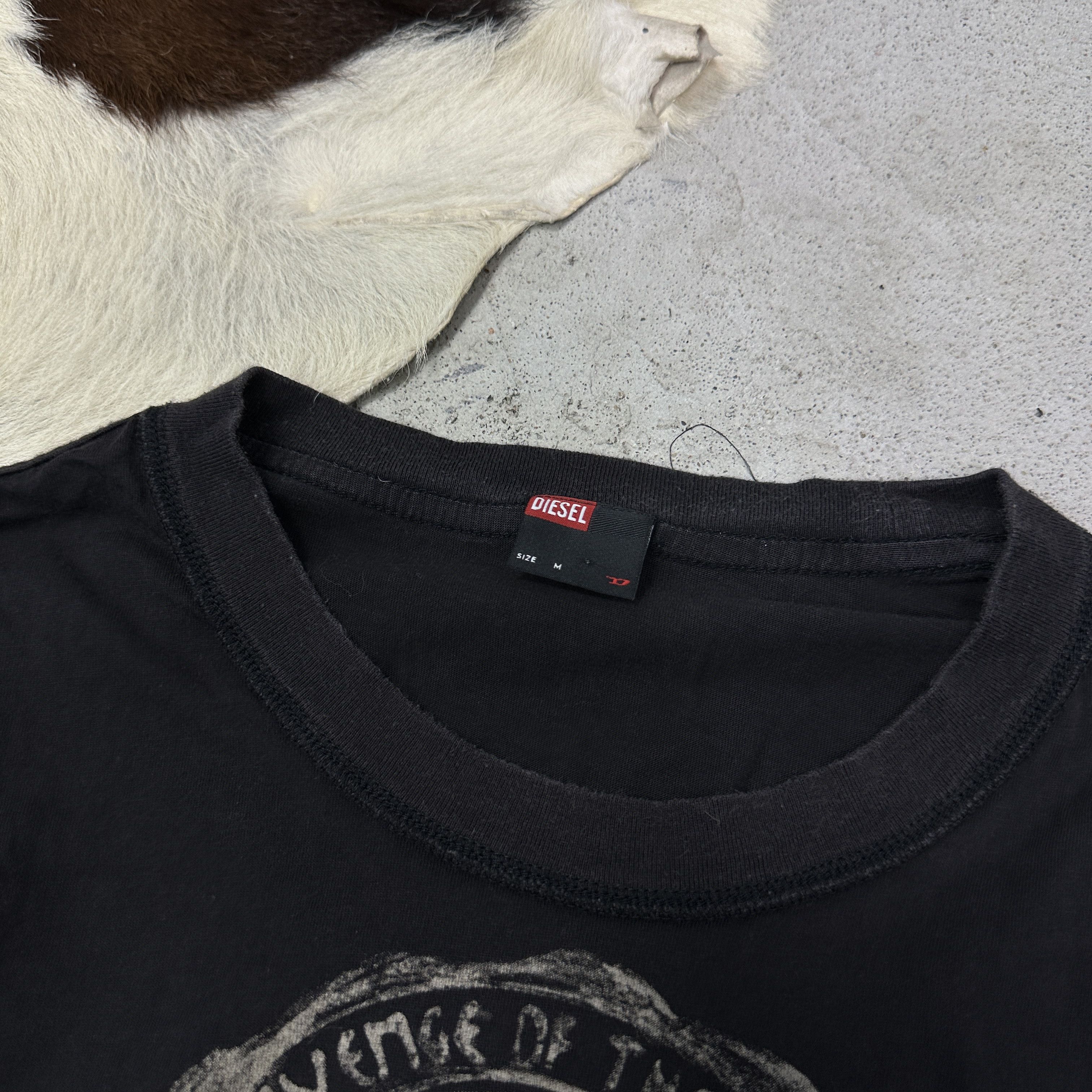 Diesel Vintage Streetwear Old School Diesel Longsleeve Y2K Size M / US 6-8 / IT 42-44 - 4 Thumbnail
