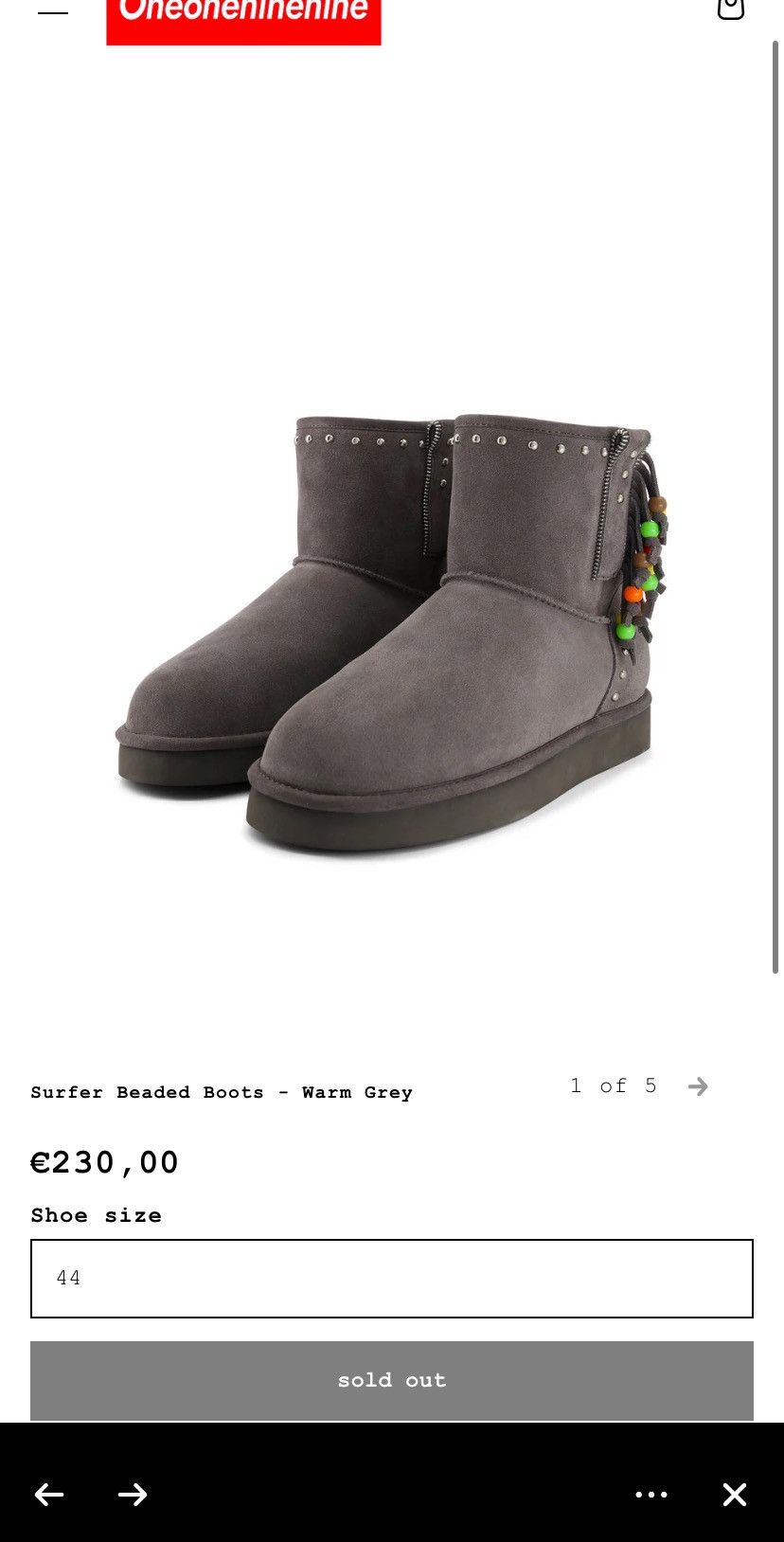 1199 Bazo1199 Surfer Beaded Ugg Boots Size US 11 / EU 44 - 21 Thumbnail