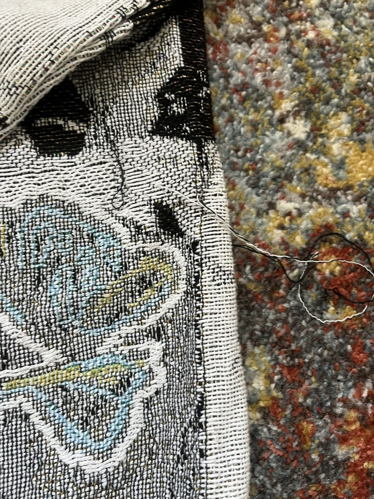 Other VERYRARE™ "Die Lit" Jacquard Crewneck woven sweater Rap Size US XL / EU 56 / 4 - 6 Thumbnail