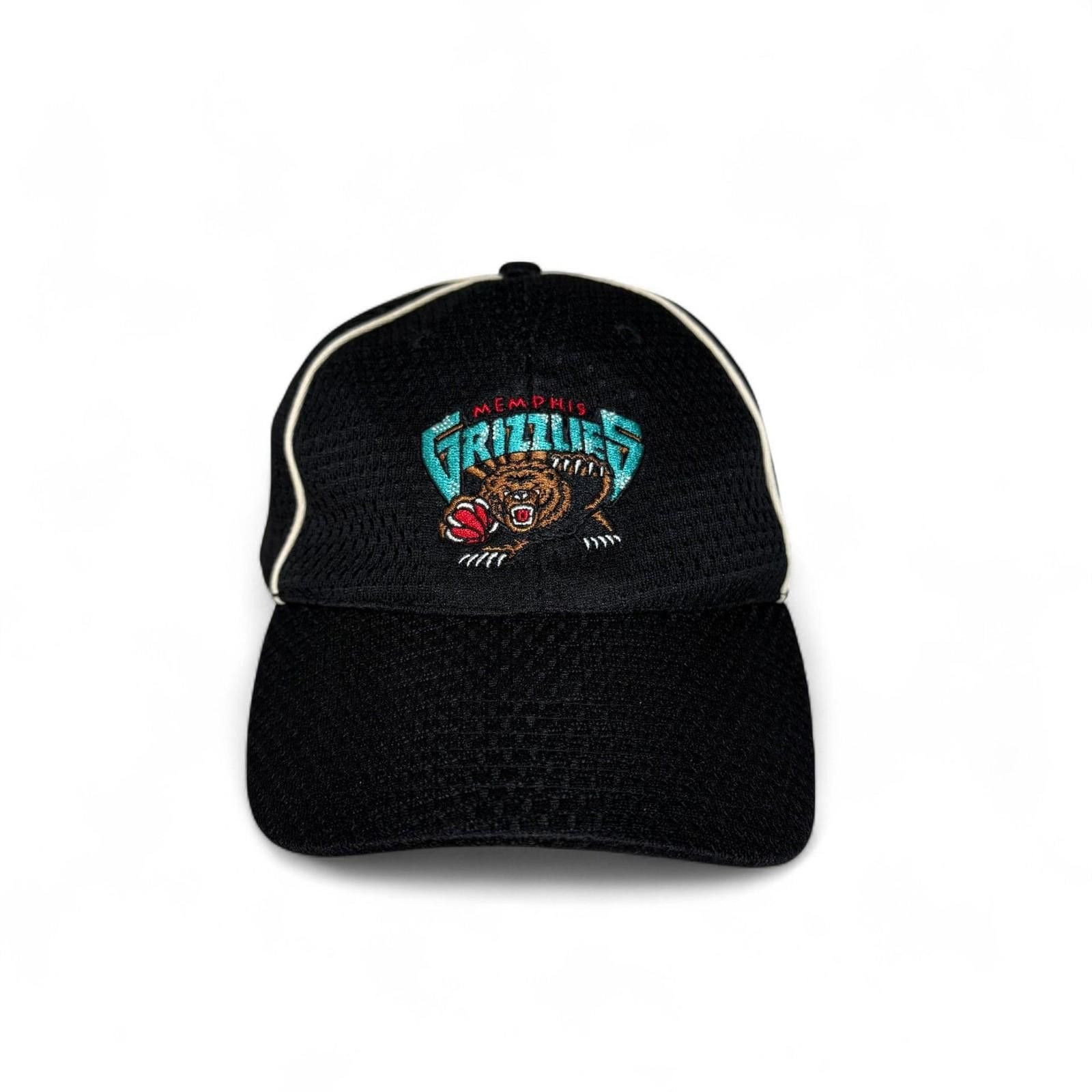 NBA Vtg Memphis Grizzlies Mesh Cap Hat Adjustable Peabody Place Size ONE SIZE - 1 Thumbnail