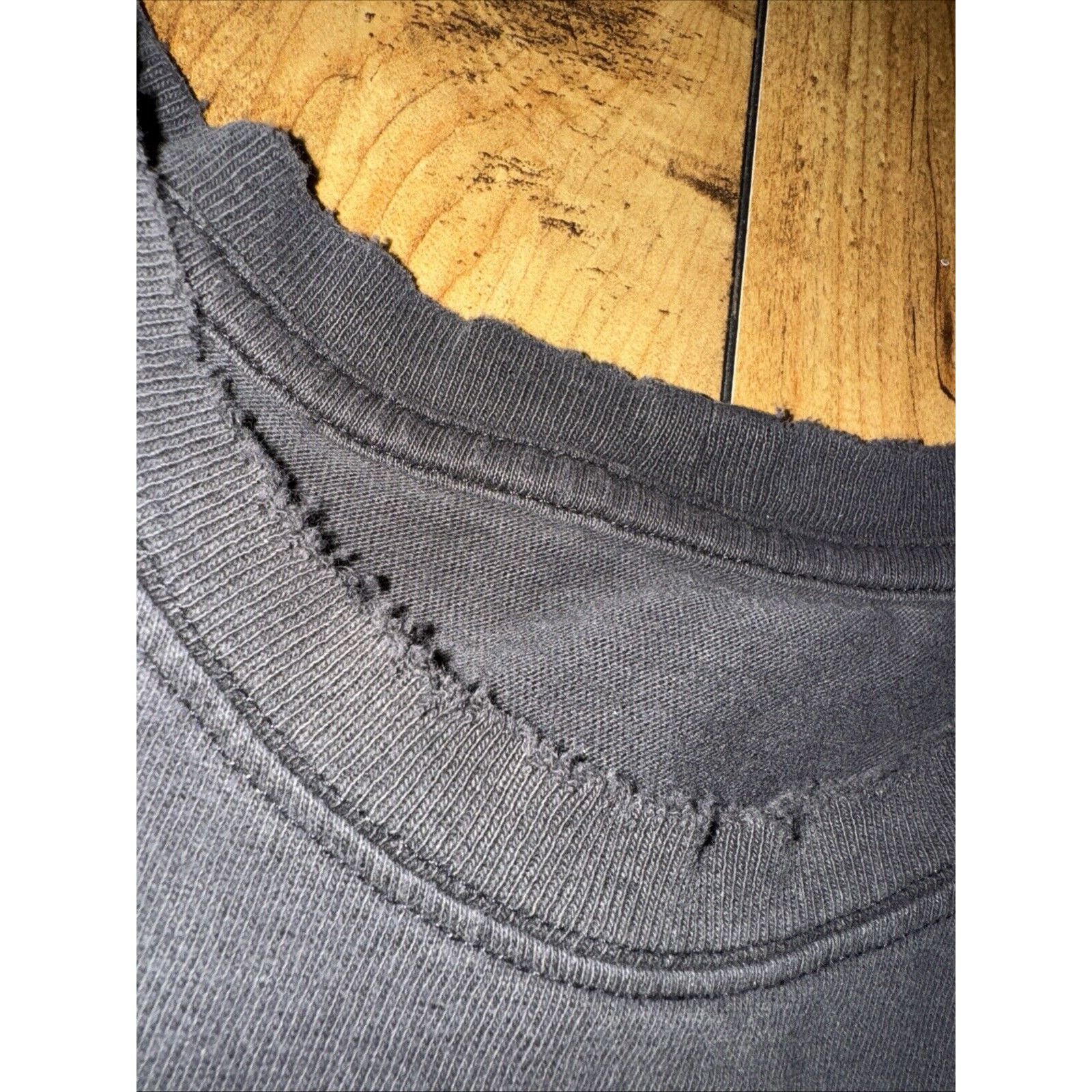 Carhartt × Vintage Carhartt Pocket T-Shirt Distressed Black 2XL 24x29 Size US XXL / EU 58 / 5 - 6 Thumbnail