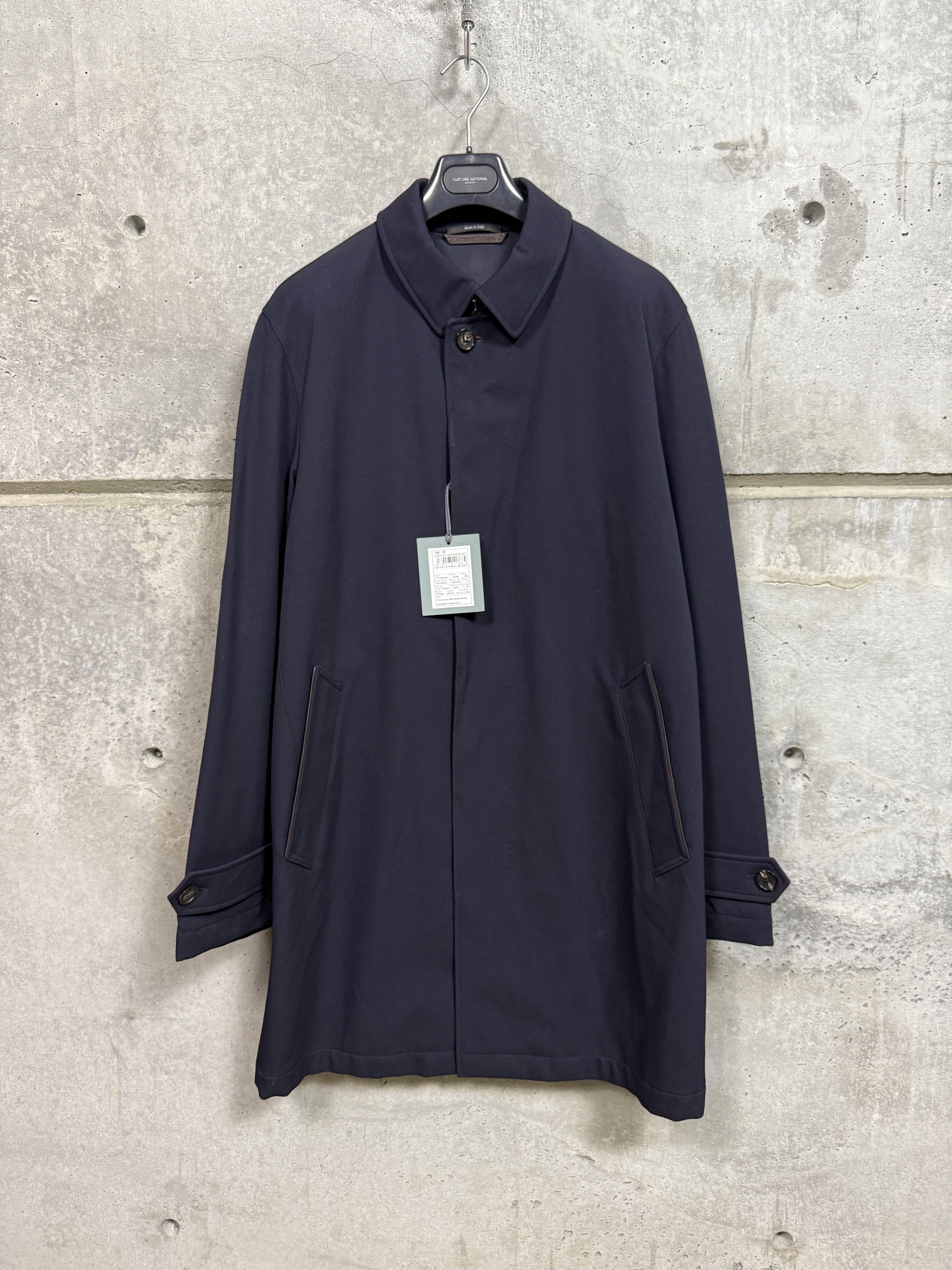 Ermenegildo Zegna Ermenegildo Zegna Elements Trofeo Wool Trench Coat Size US L / EU 52-54 / 3 - 1 Thumbnail